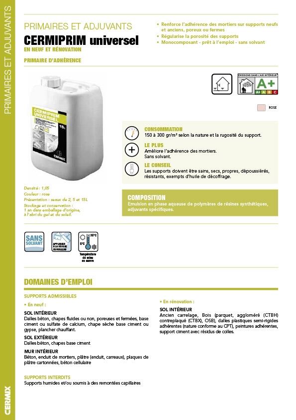 Primaire cermiprim universel 2l - 4