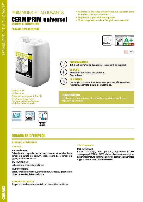 Primaire cermiprim universel 2l - 3
