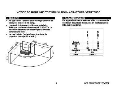 Extracteur d’air déporté pour WC - AUTOGYRE - 2