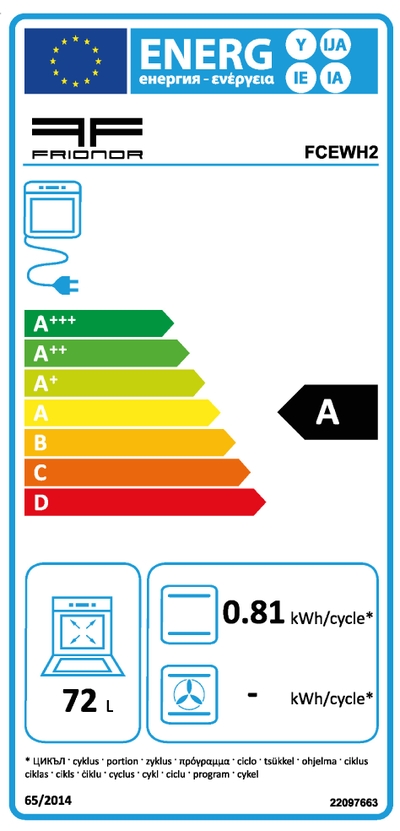 Étiquette énergétique