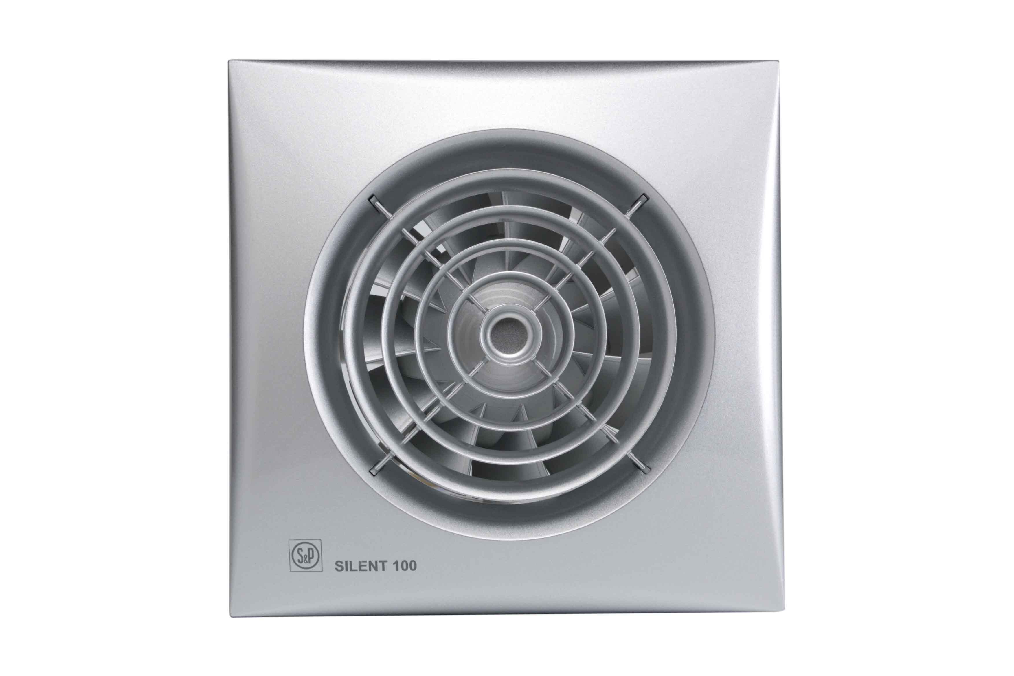 Extractor silent-100 cz silver ecowatt(230v 50hz
