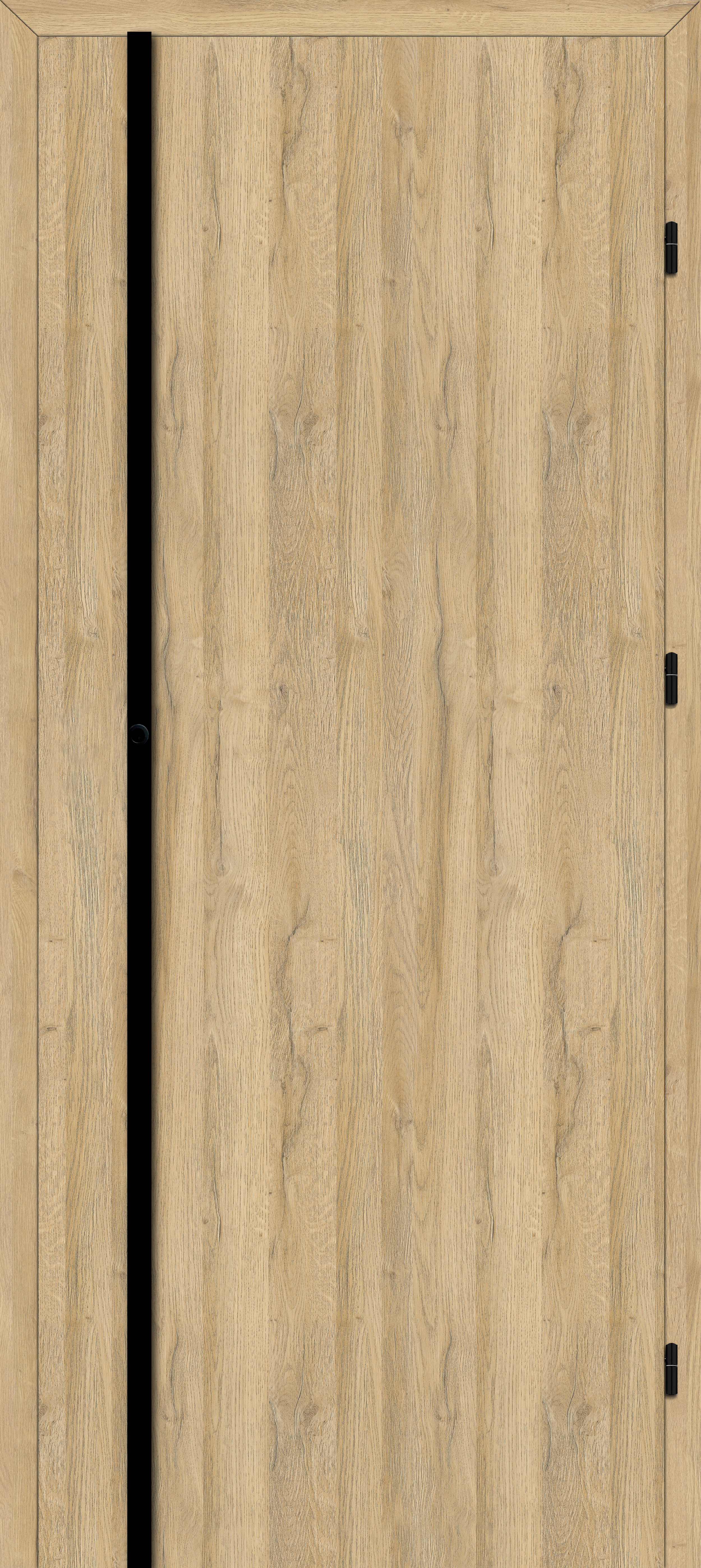 Drzwi wewnętrzne pełne Magnes 80 prawe dąb bawaria Voster - 4