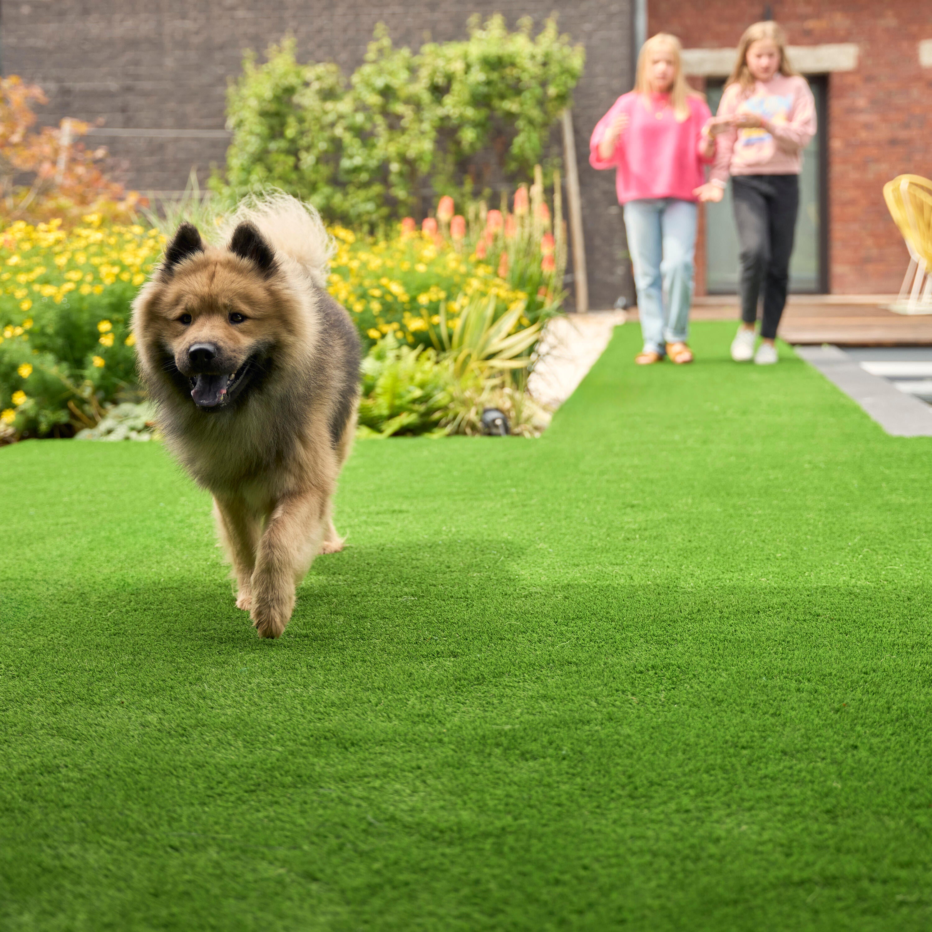 Rolo de relva artificial NATERIAL IBIZA 30MM 1X5M A MEDIDA 30% reciclado 28350 pontadas m2 e 8500 DTex - 16