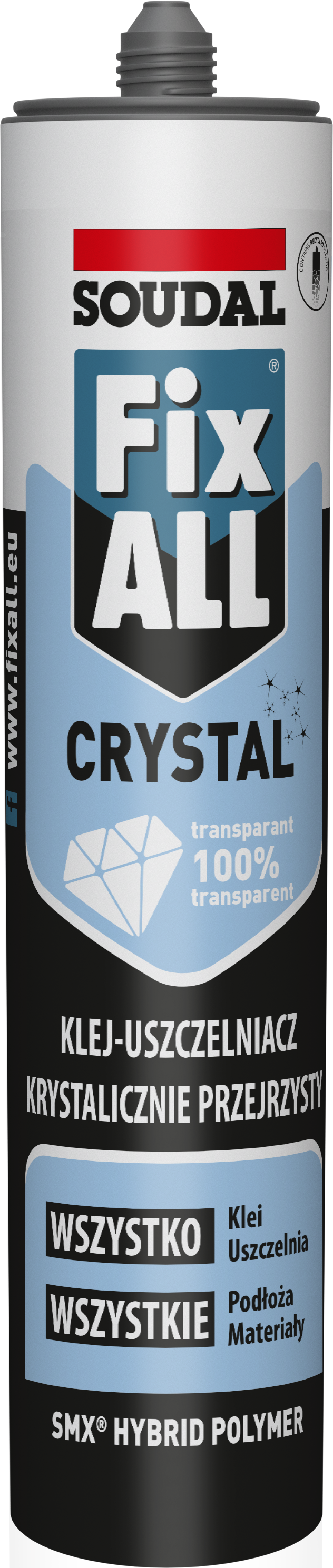 Klej-uszczelniacz hybrydowy FIX ALL 290 ml CRYSTAL SOUDAL