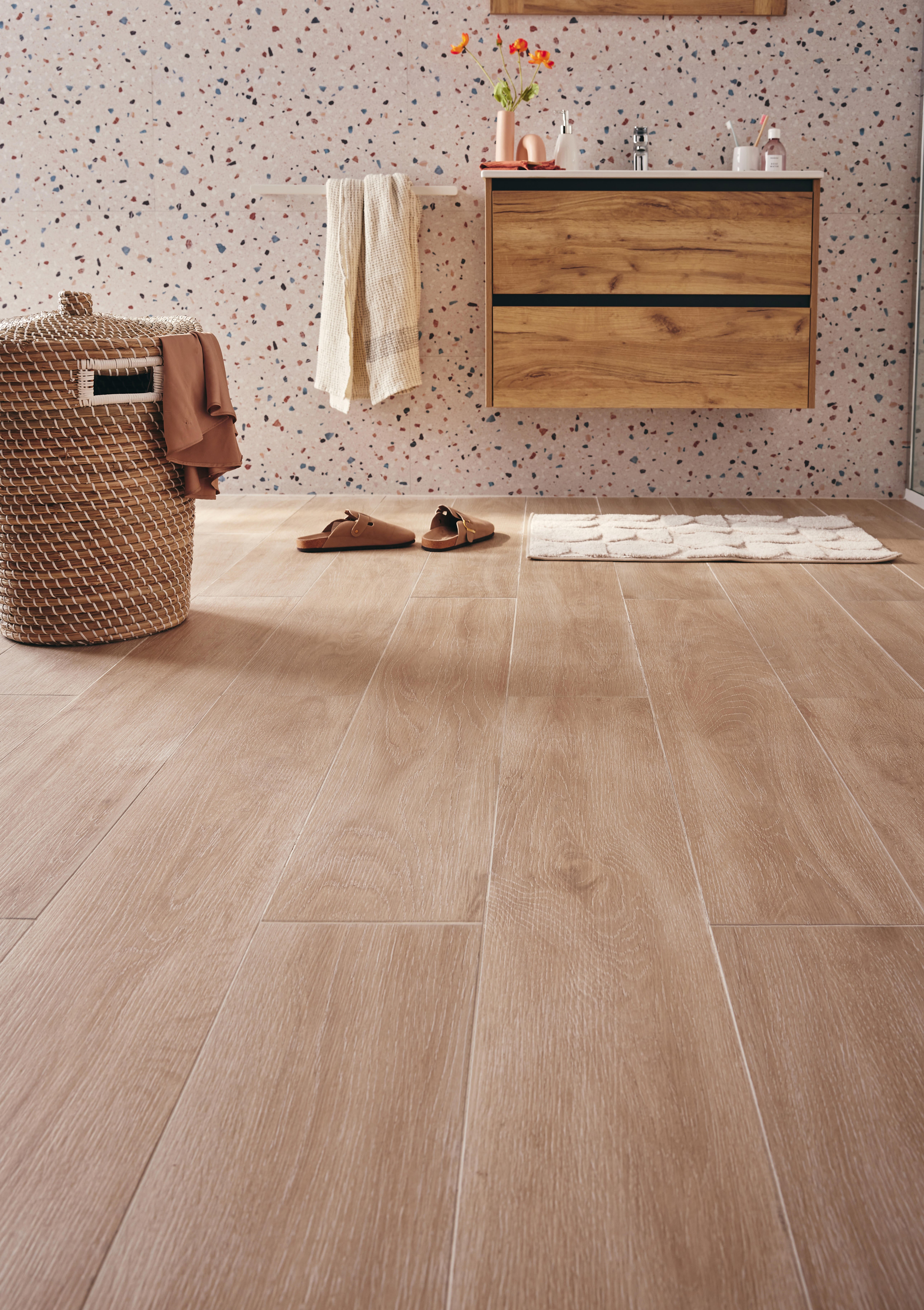 Suelo porcelánico Living efecto madera light 20x120 cm C1 ARTENS - 3