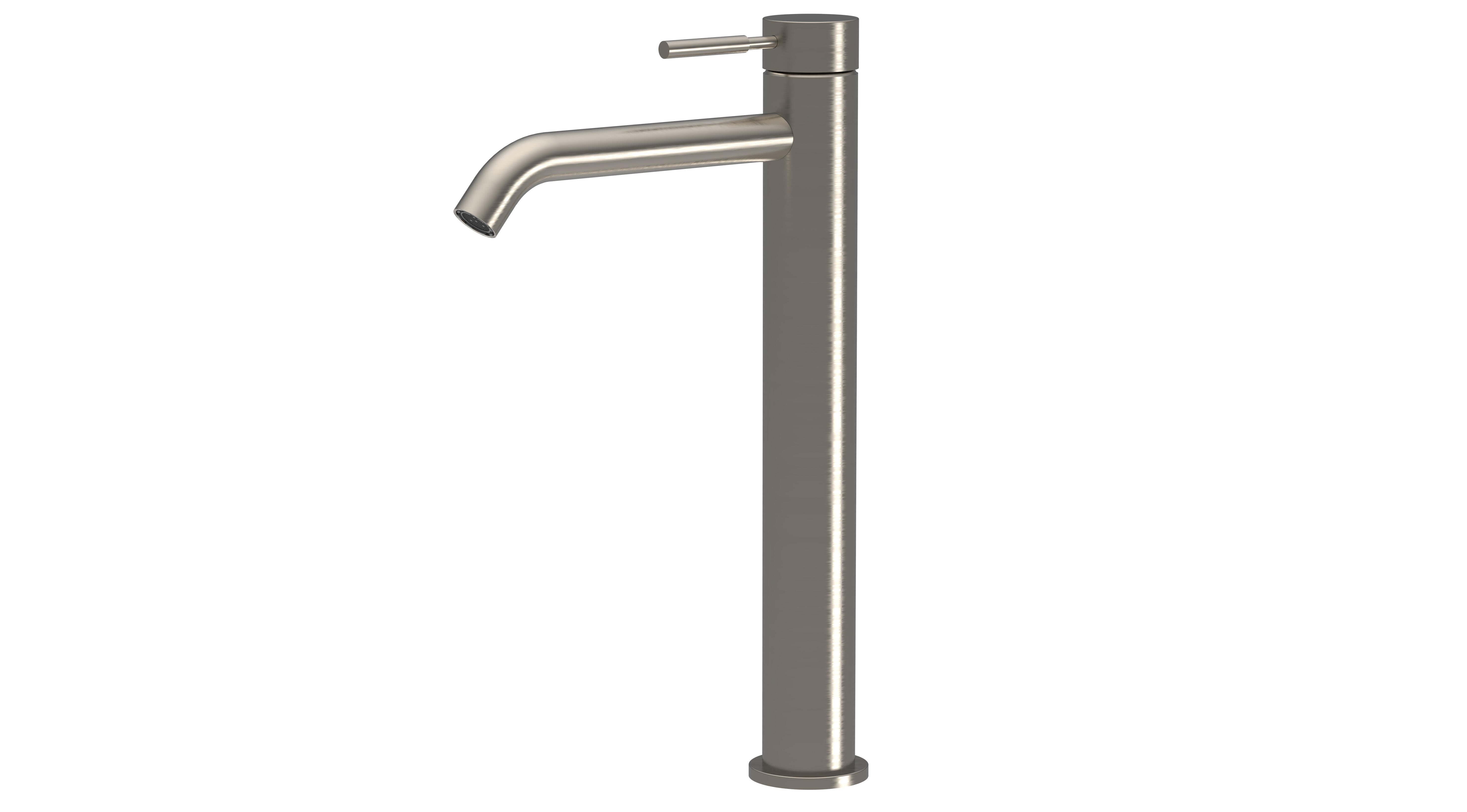 Grifo lavabo maier inox gris