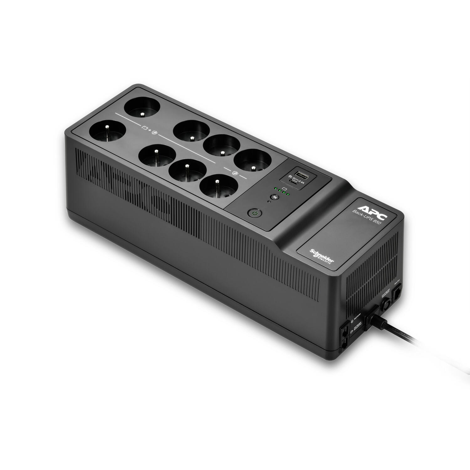 Onduleur APC Back UPS 850VA 230V USB Type C et A 8 prises, SCHNEIDER ELECTRIC - 9