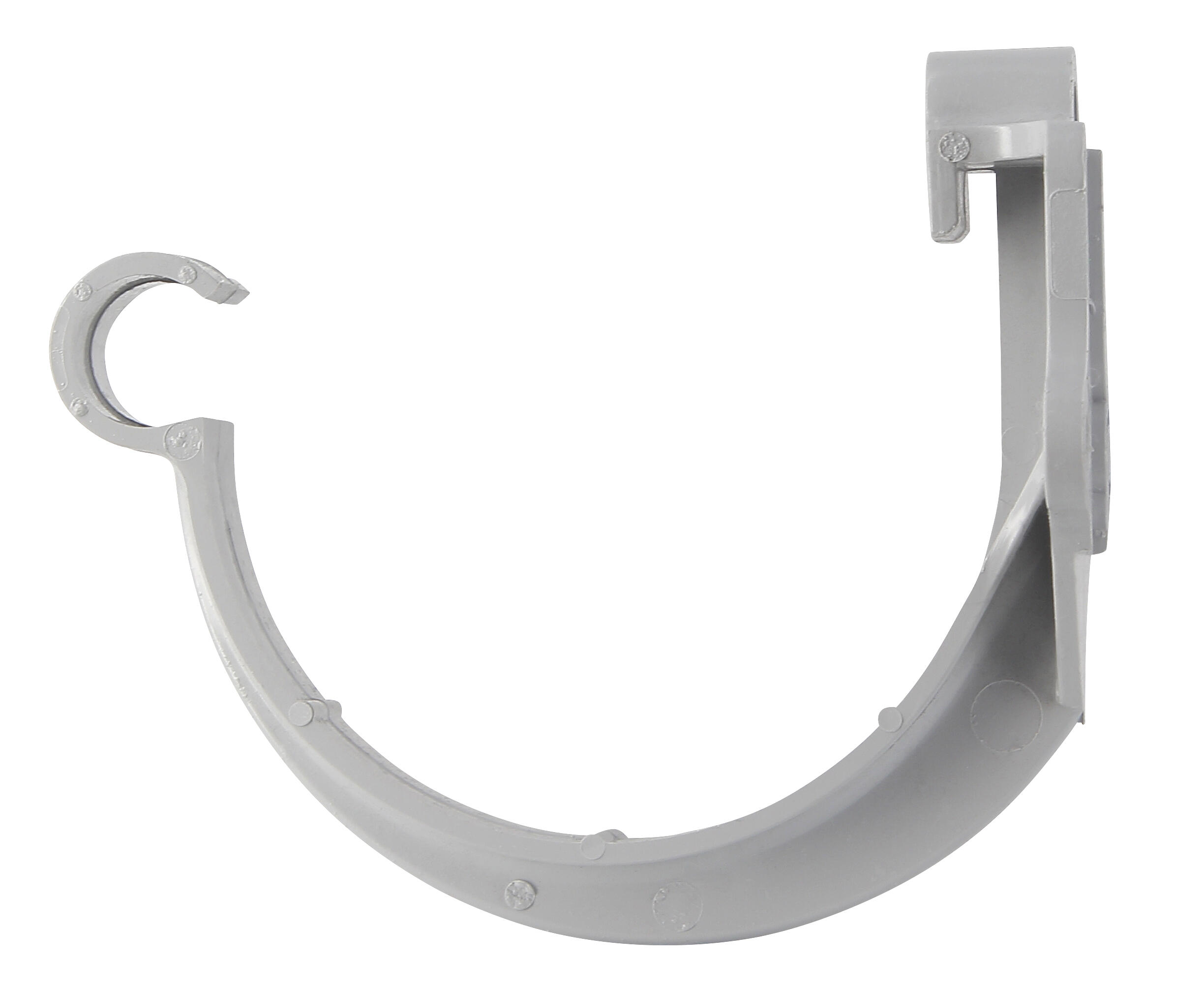 Support de bandeau de rive développé 16, PVC, gris, GIRPI - 2