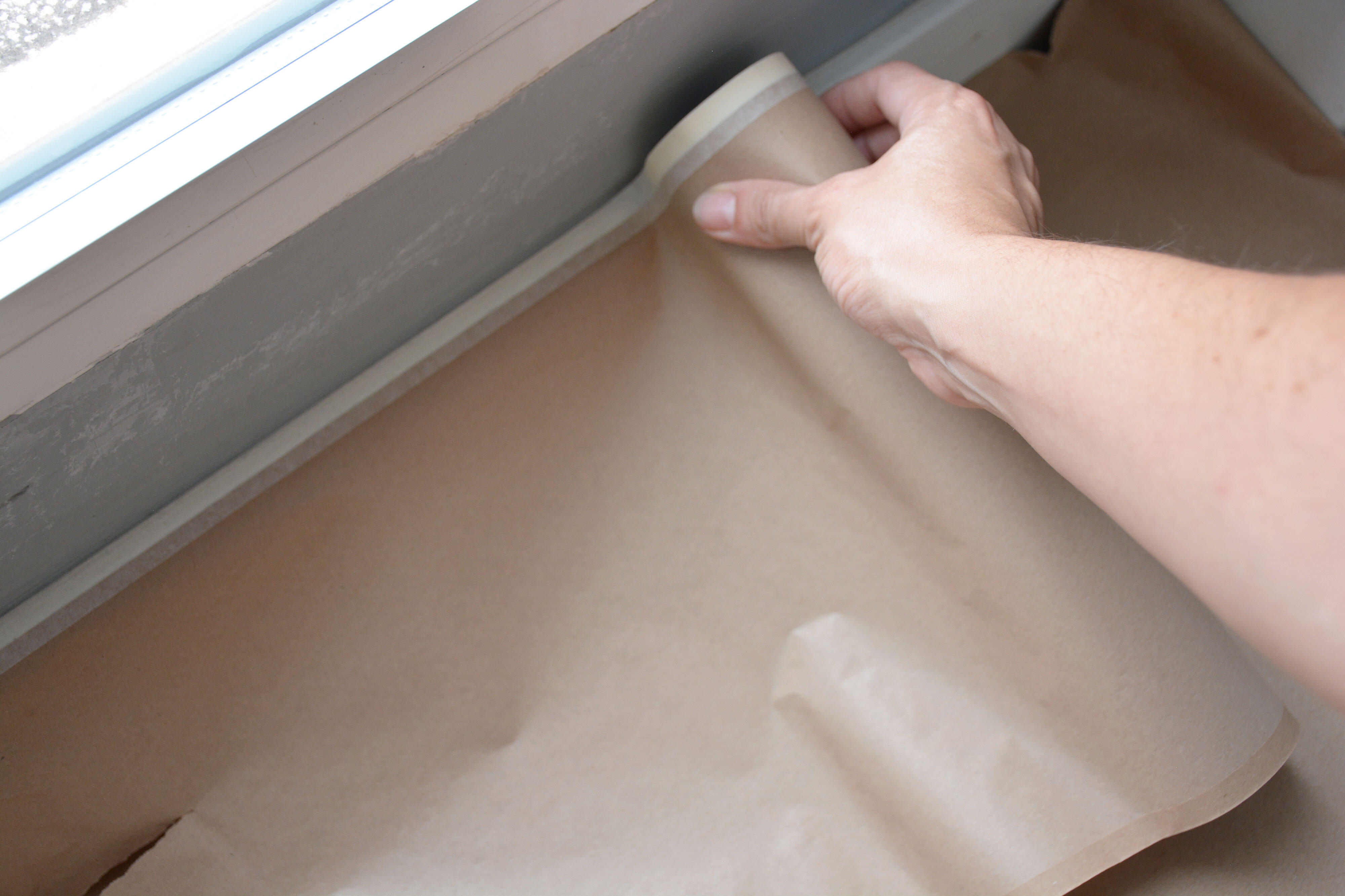 Papel protector con cinta 30 cm x 20 m - 3