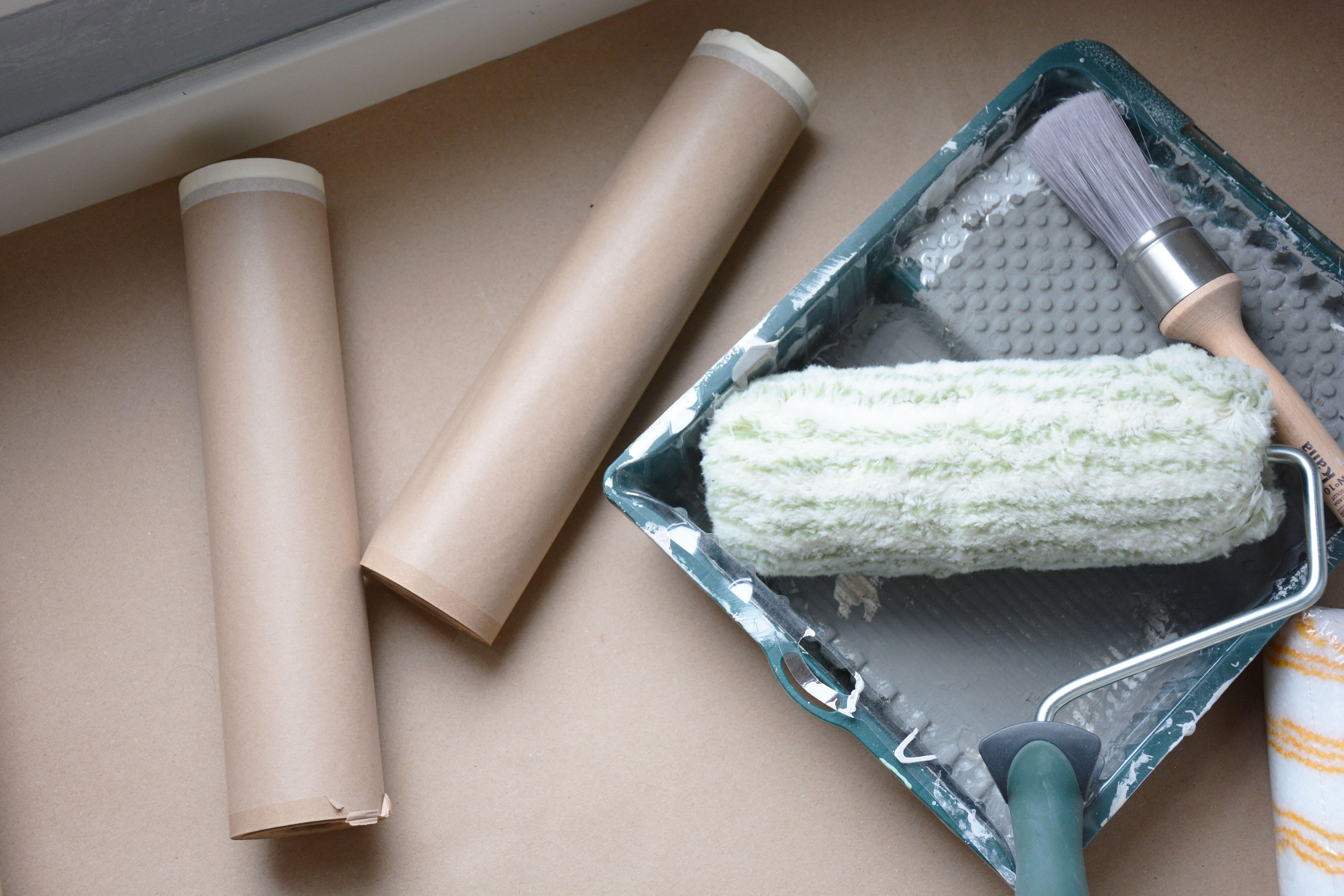 Papel protector con cinta 30 cm x 20 m - 2