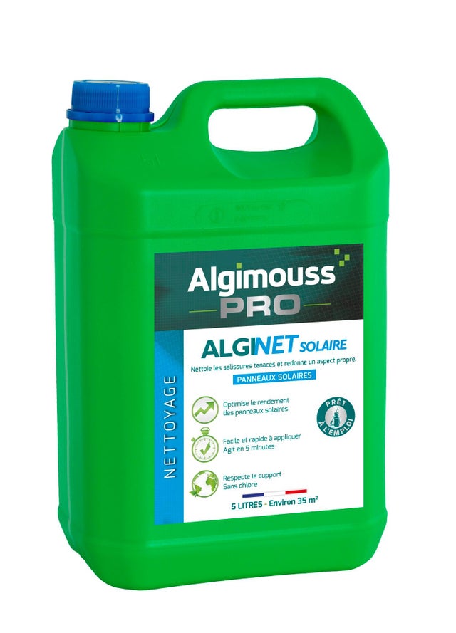 Nettoyant panneaux solaires 5 L Alginet solaire - ALGIMOUSS