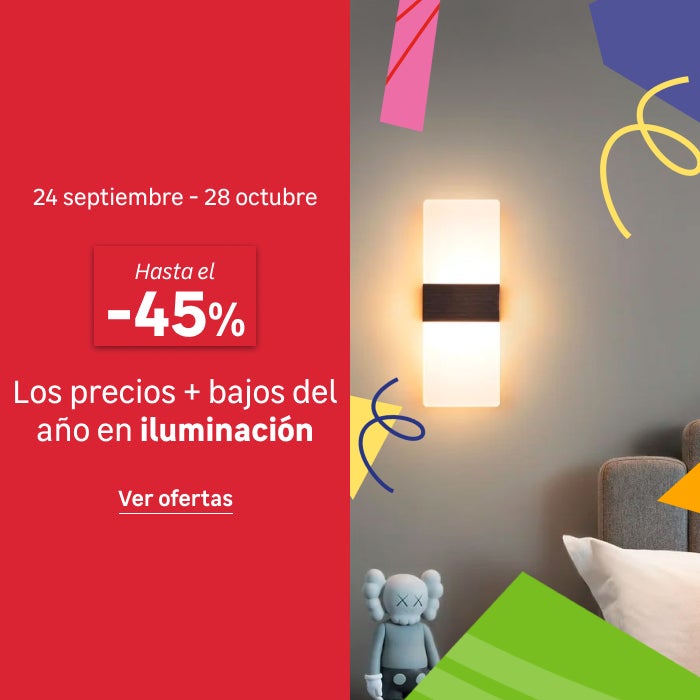 Ofertas en iluminación