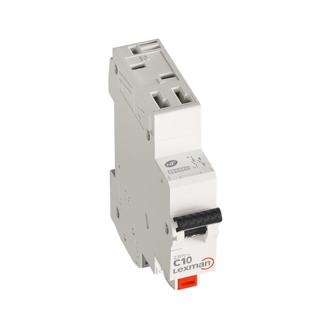 Lot De 10 Disjoncteurs Électriques Phase + Neutre 10A - Protection Fiable Et Conforme