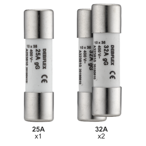 Fusible 20a SeKi Lot De 10 Fusibles En Verre à Fusion Lente 0,8 A