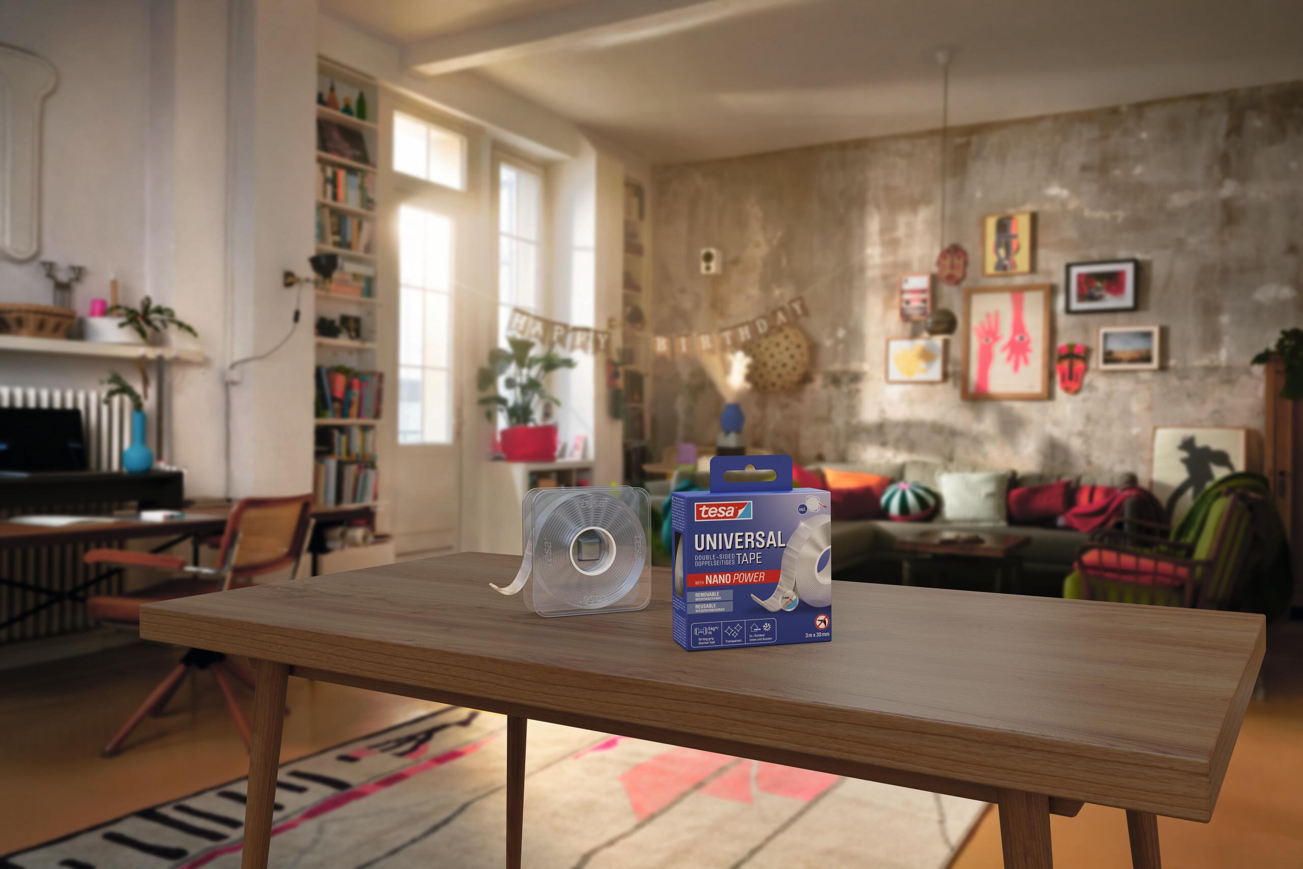 Cinta adhesiva doble cara universal TESA 3mx30mm - 5