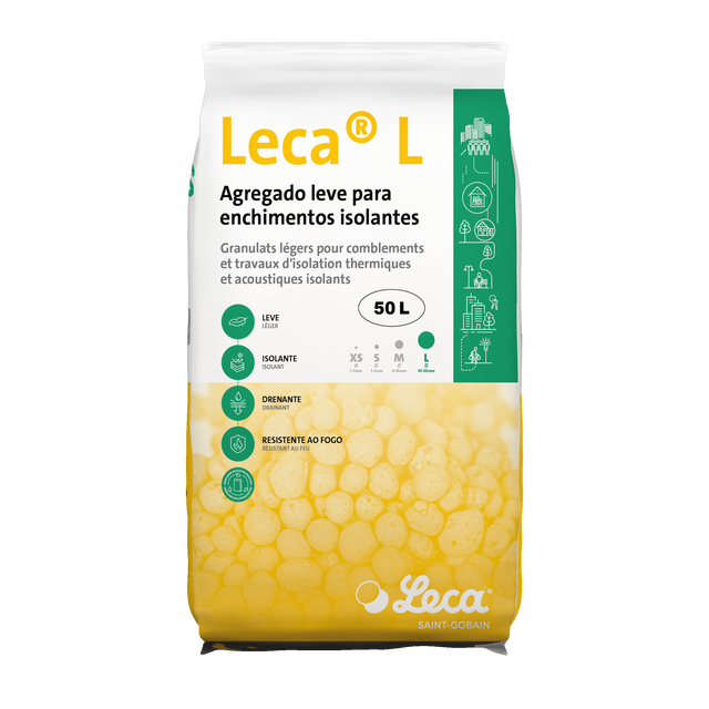 Argila expandida LECA L 10/20MM 50L