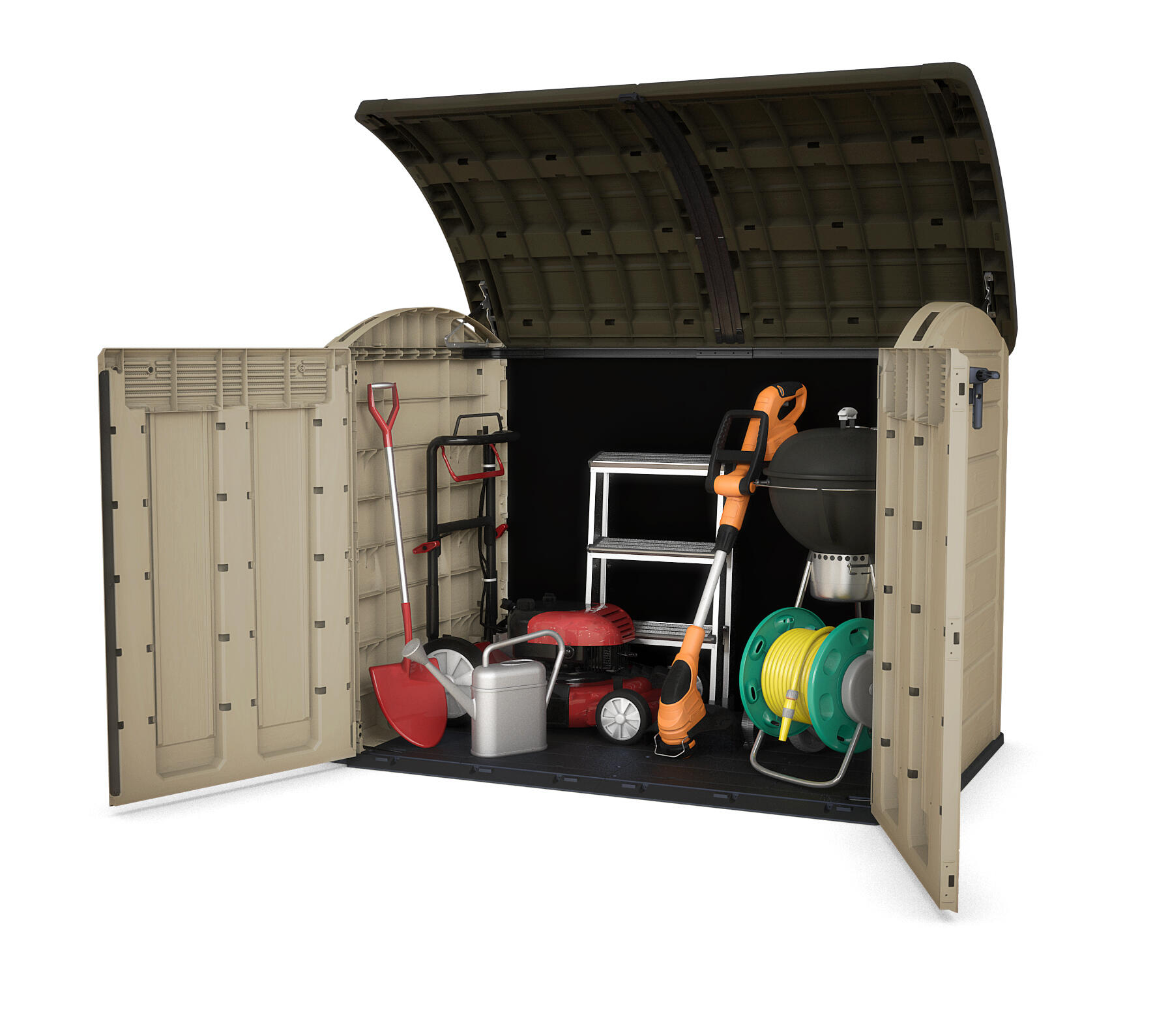 Baule KETER STORE IT OUT ULTRA in polipropilene beige L 177 x H 134 x P 113 cm - 5