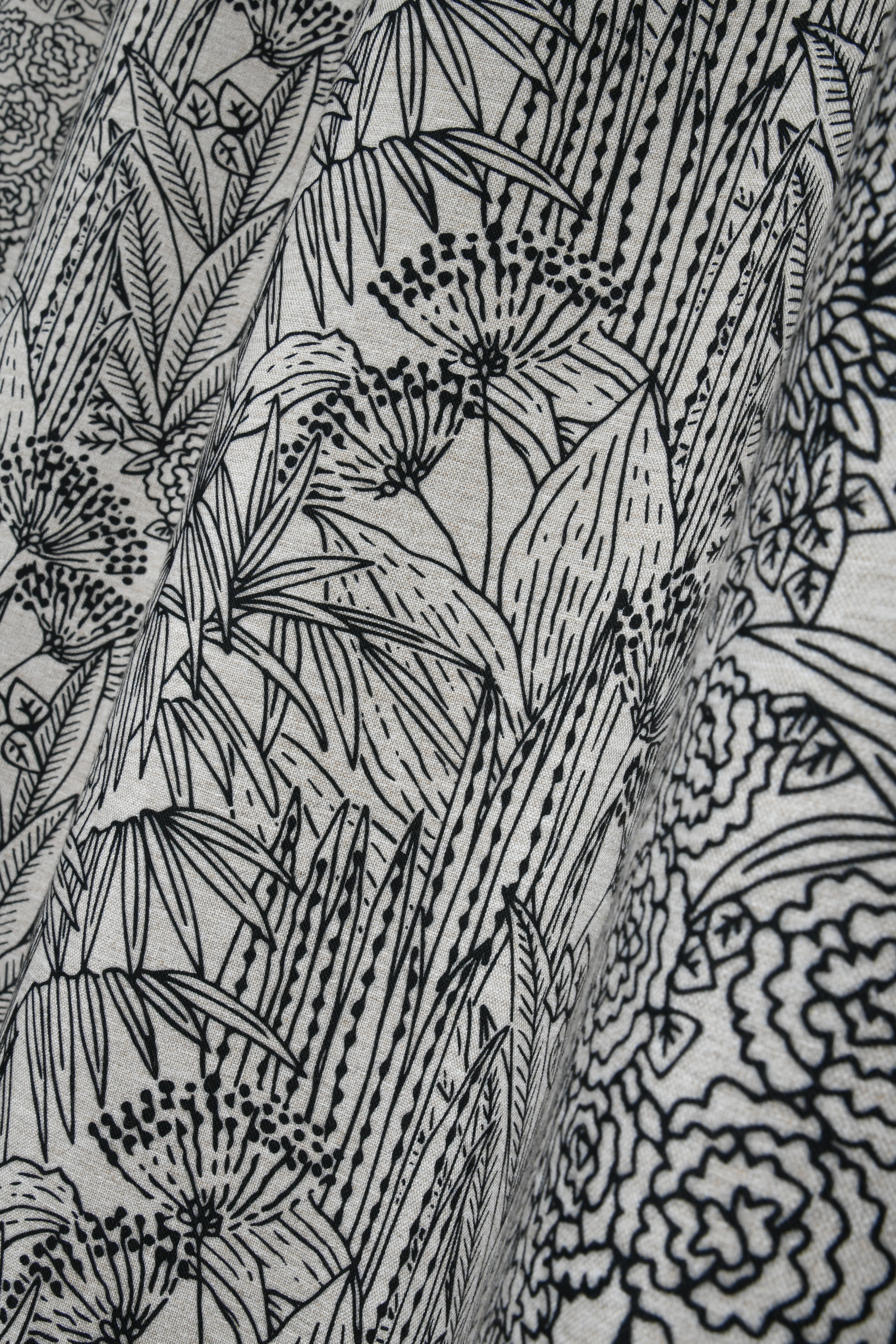 Rideau tamisant, Orphee, noir H.260 x l.140 cm - 3