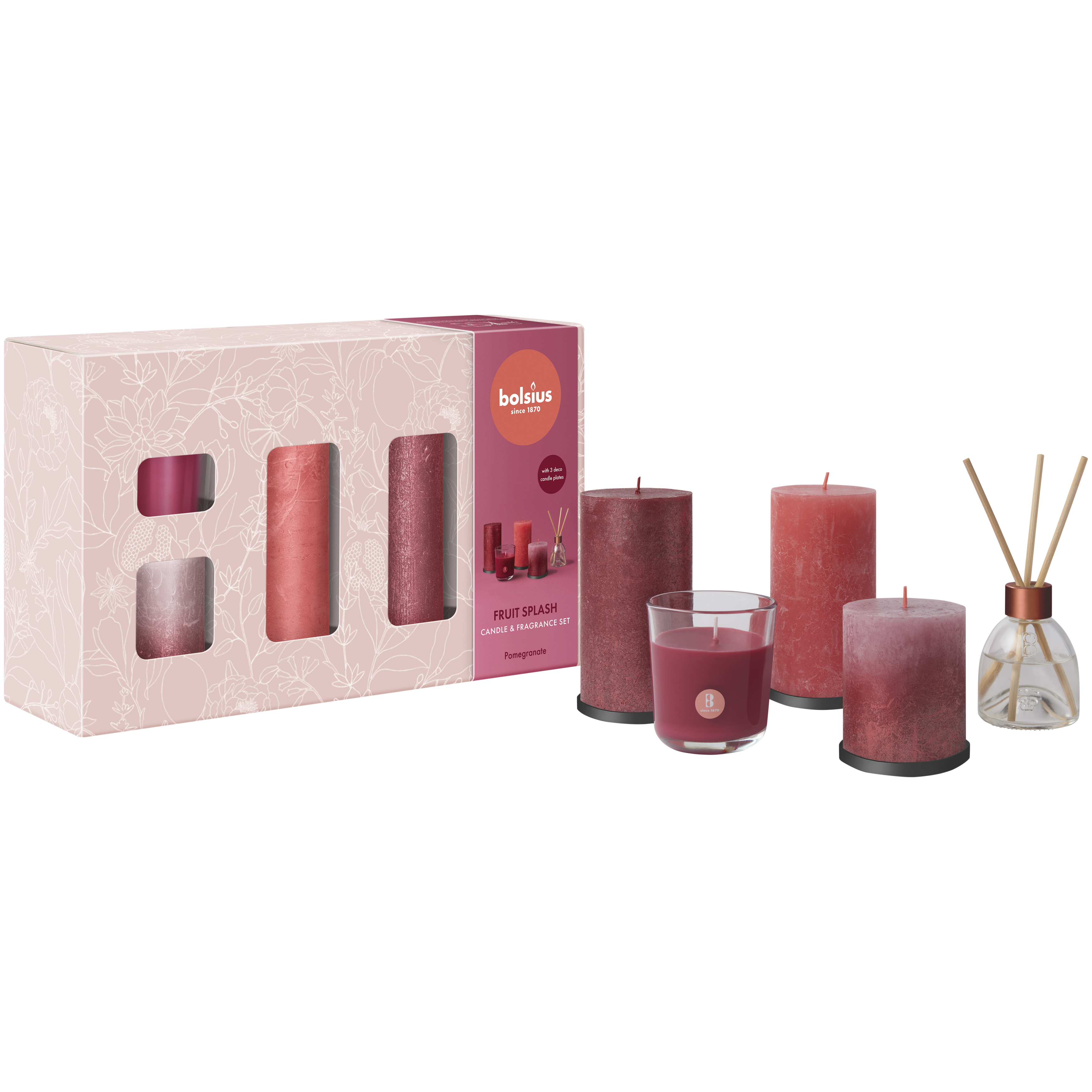 Zestaw prezentowy True Scents Fruit Splash rozm. XL Bolsius