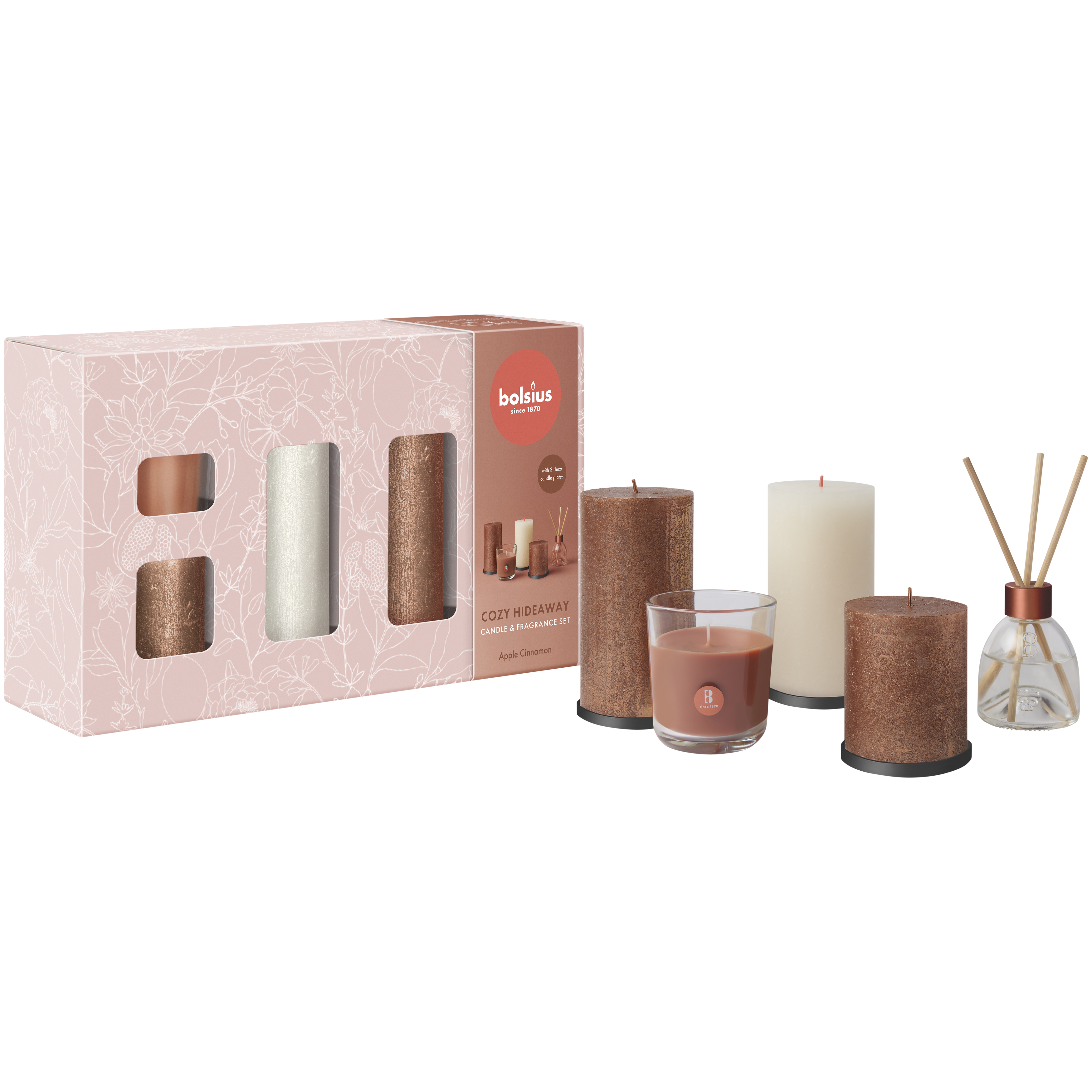 Zestaw prezentowy True Scents Cozy Hideawy rozm. XL Bolsius