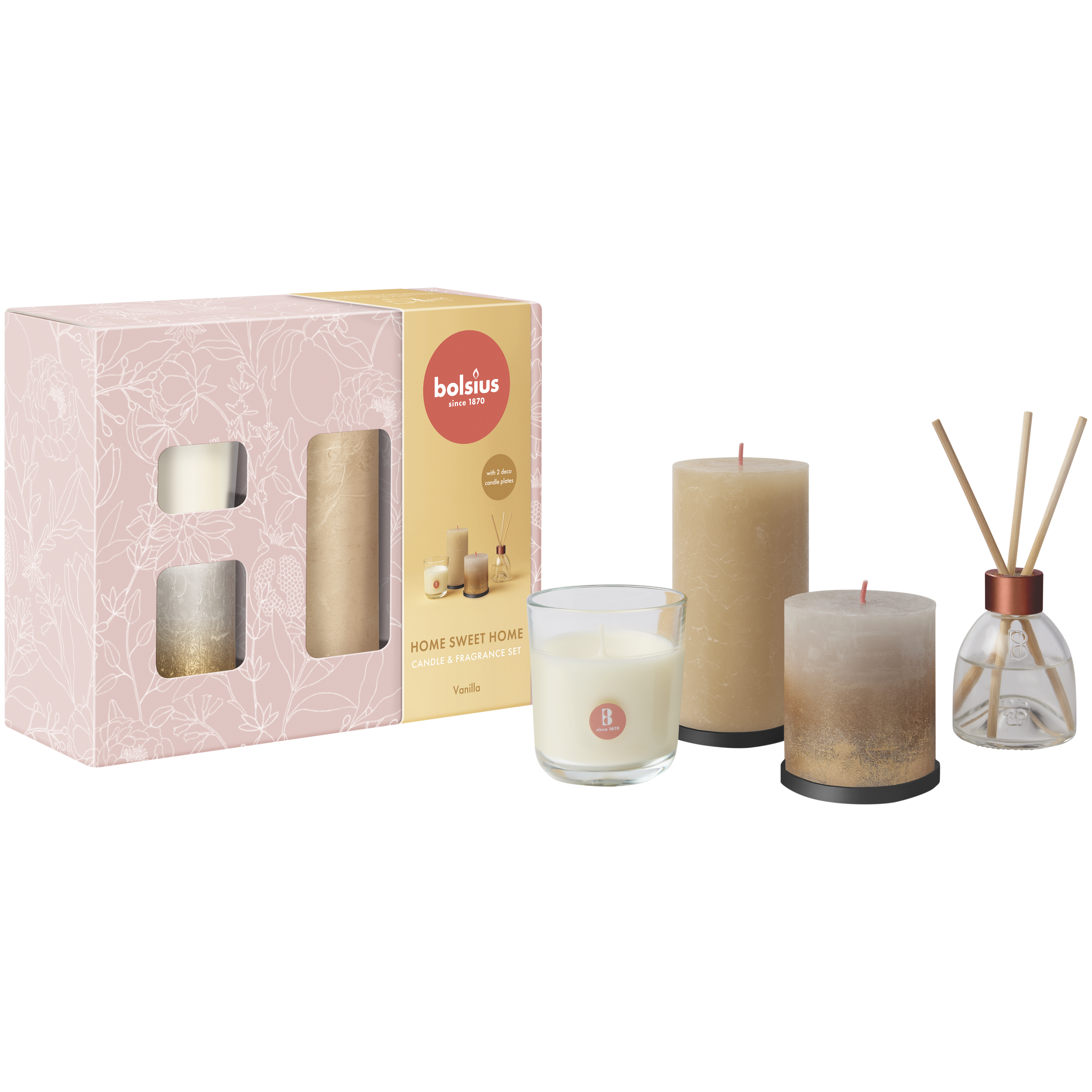 Zestaw prezentowy True Scents Home Sweet Home rozm. L Bolsius
