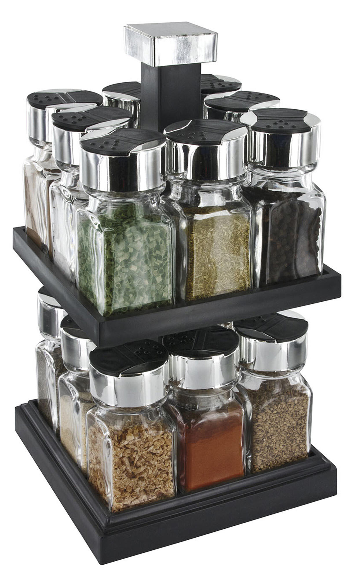 Especiero giratorio para 16 botes