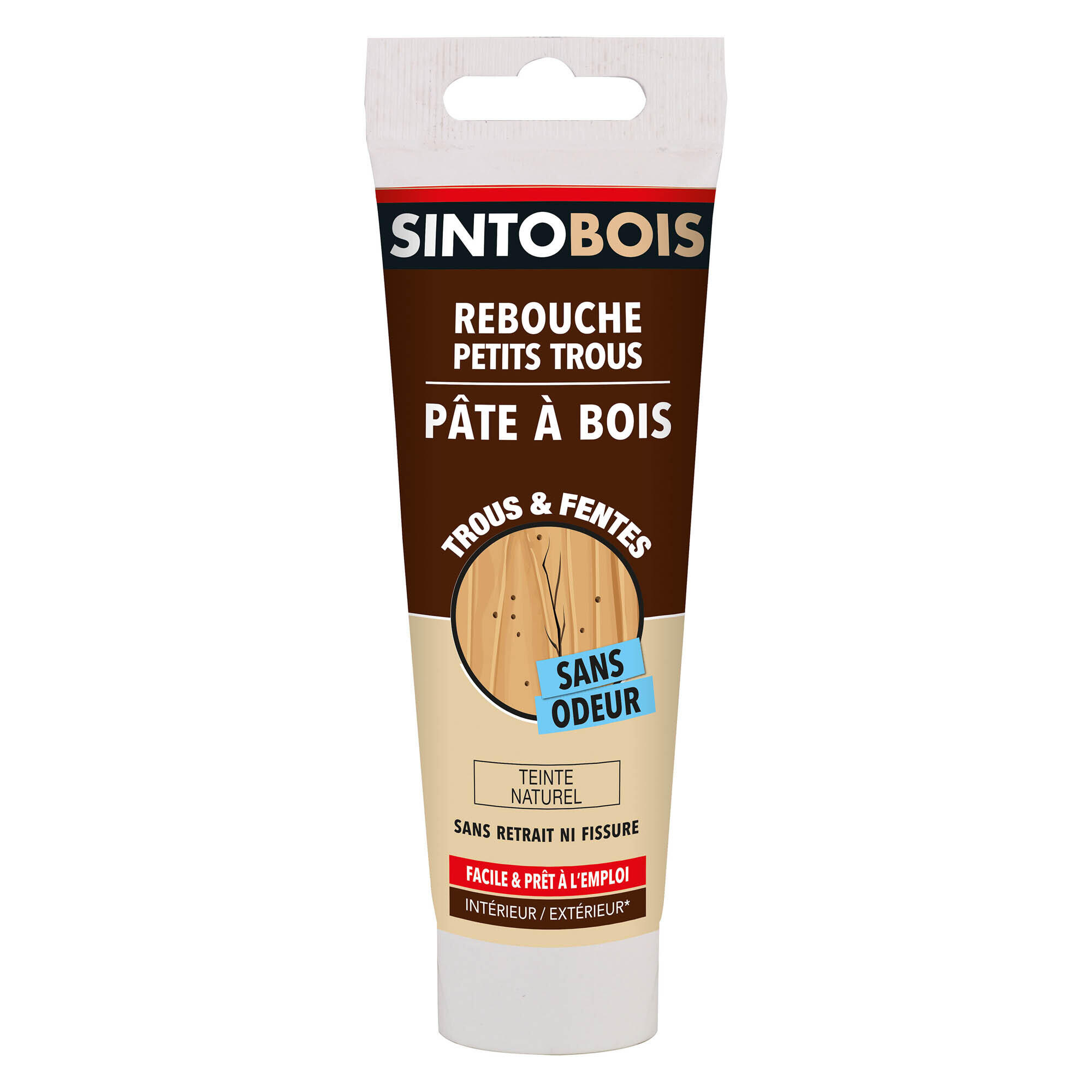 Pâte à bois Petits trous SINTO naturel 80 g - 7