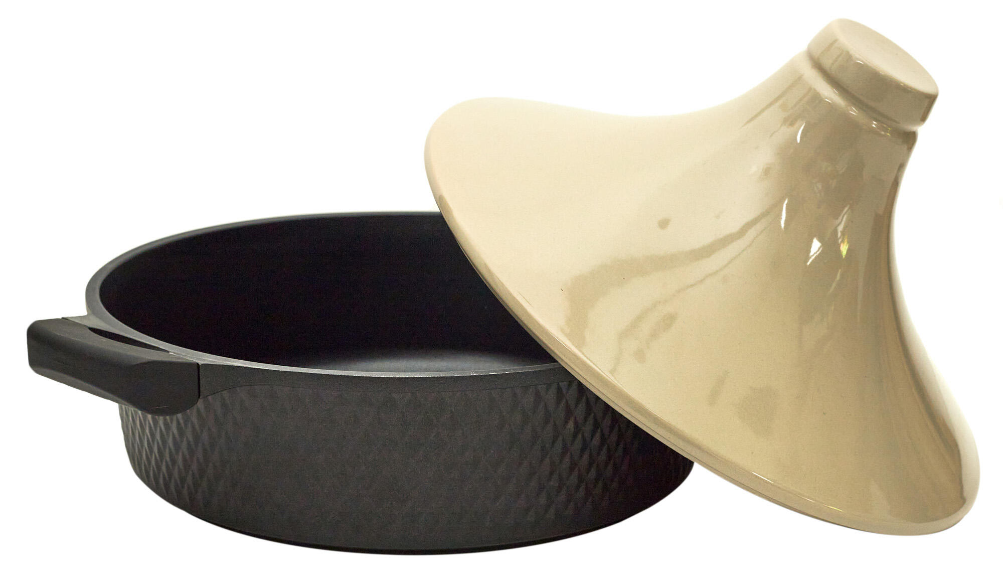 Tajin para inducción de aluminio d28cm h23cm