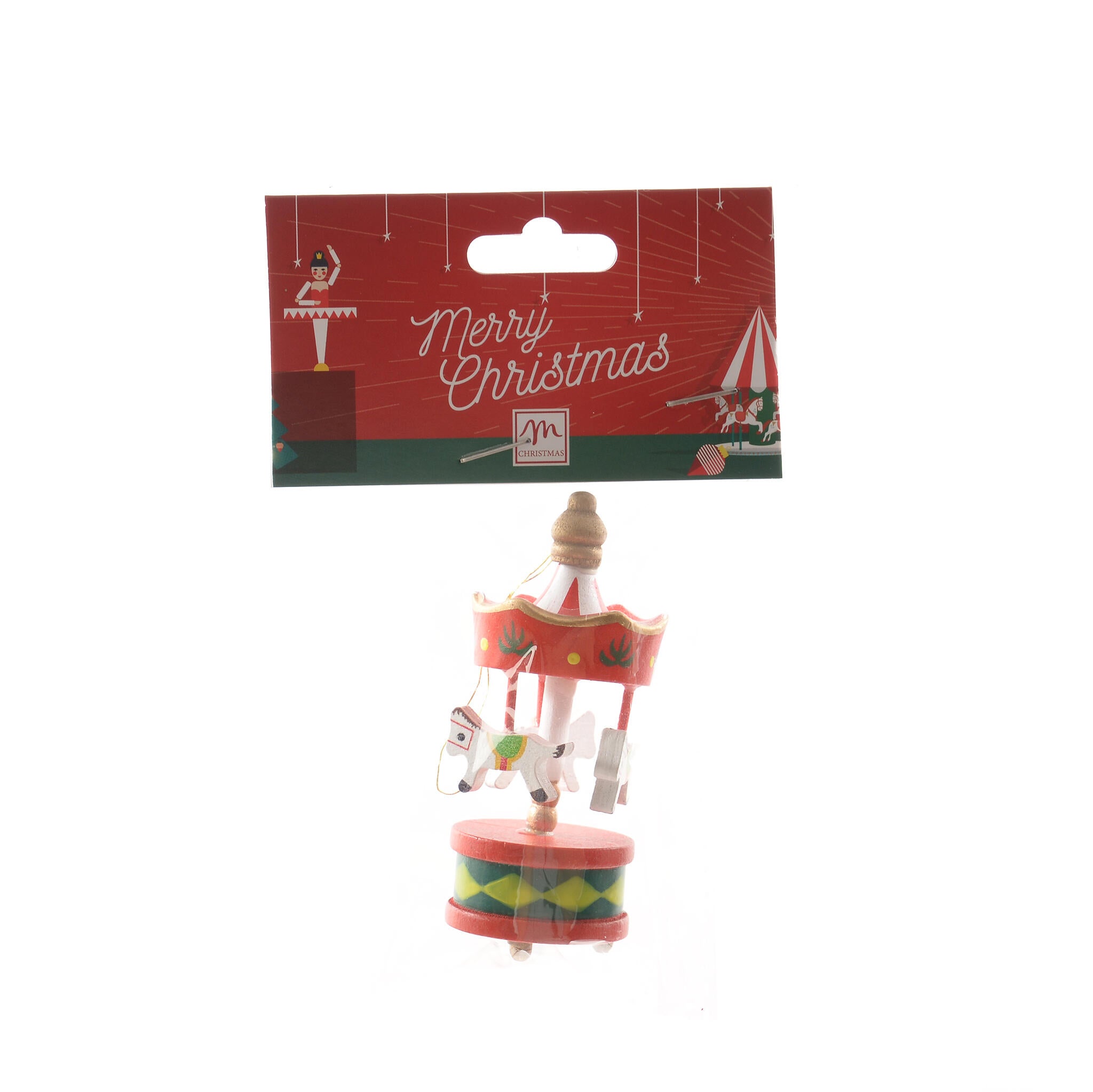 Giostrina in resina multicolore H 8 cm ø 3.5 cm - 2