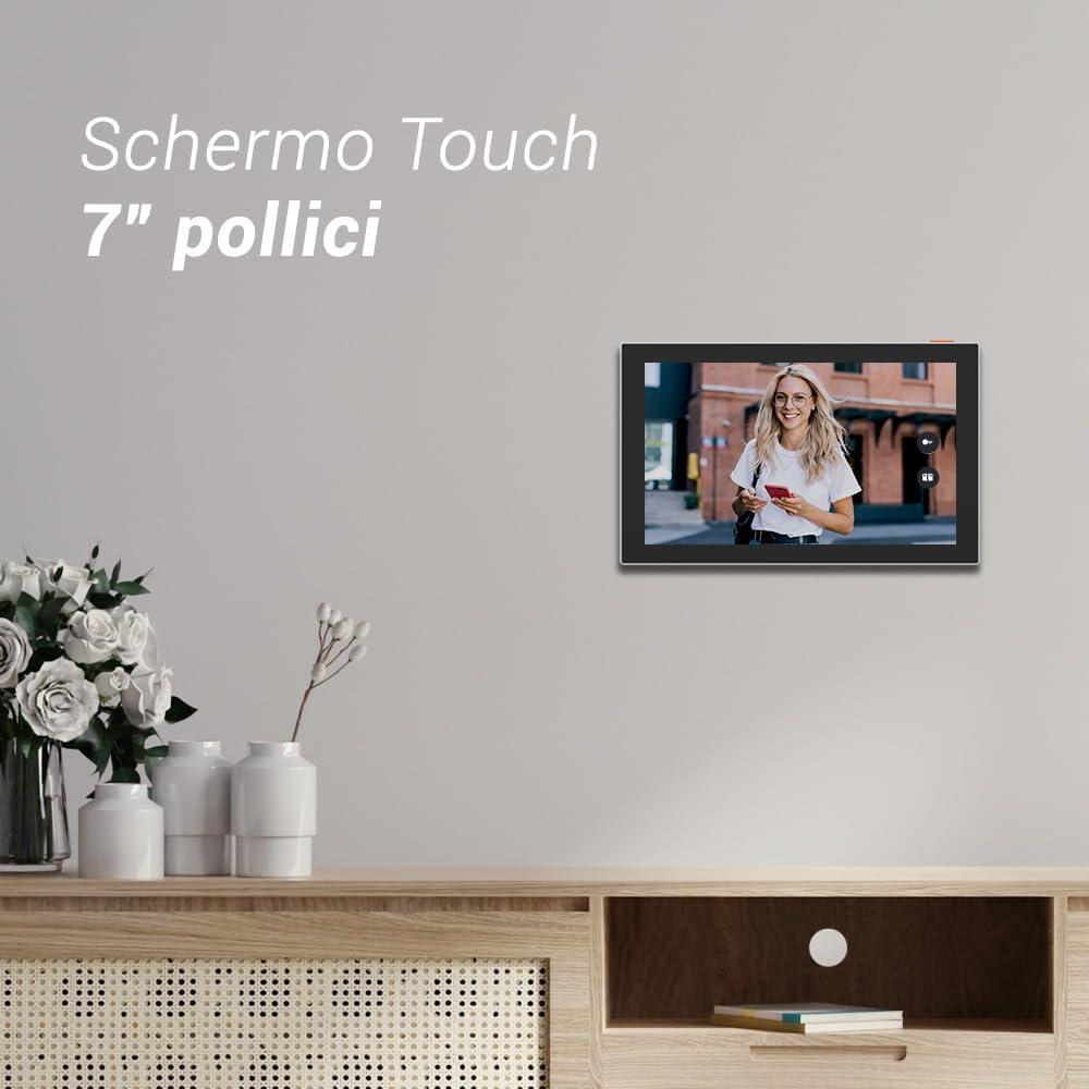 Videocitofono WiFi connesso EZVIZ HP5 2 fili LCD 7
