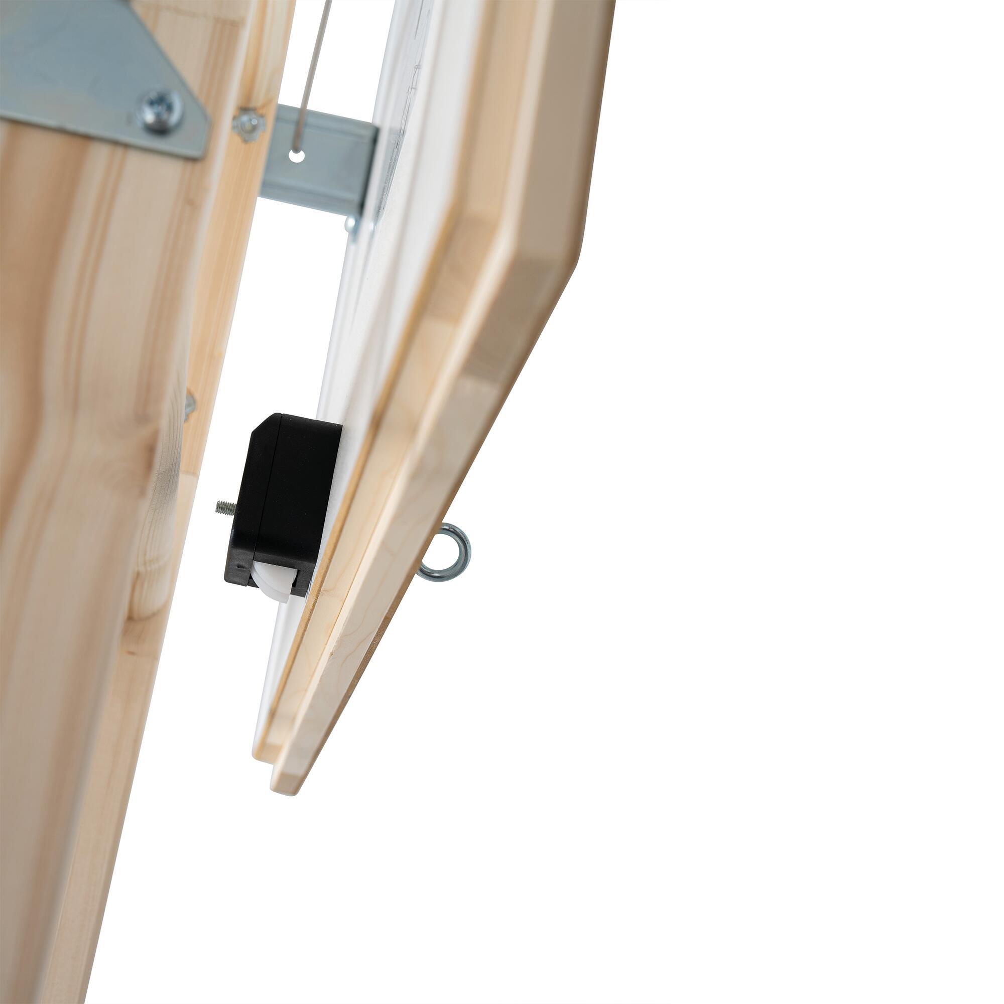Schody strychowe drewniane EURO ISO 26 120x60 cm 282 cm Dolle - 9