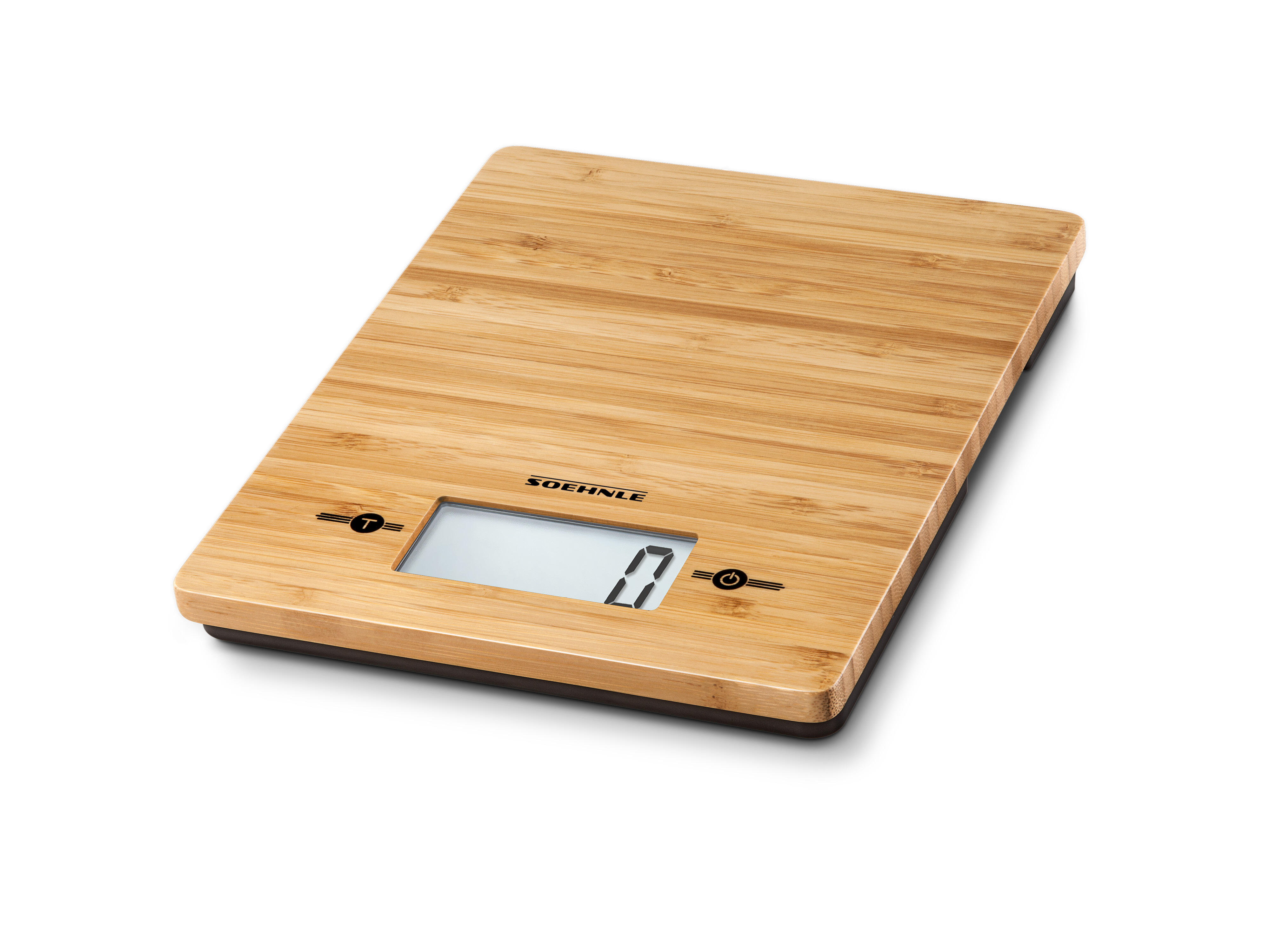 bascula de cocina digital bamboo