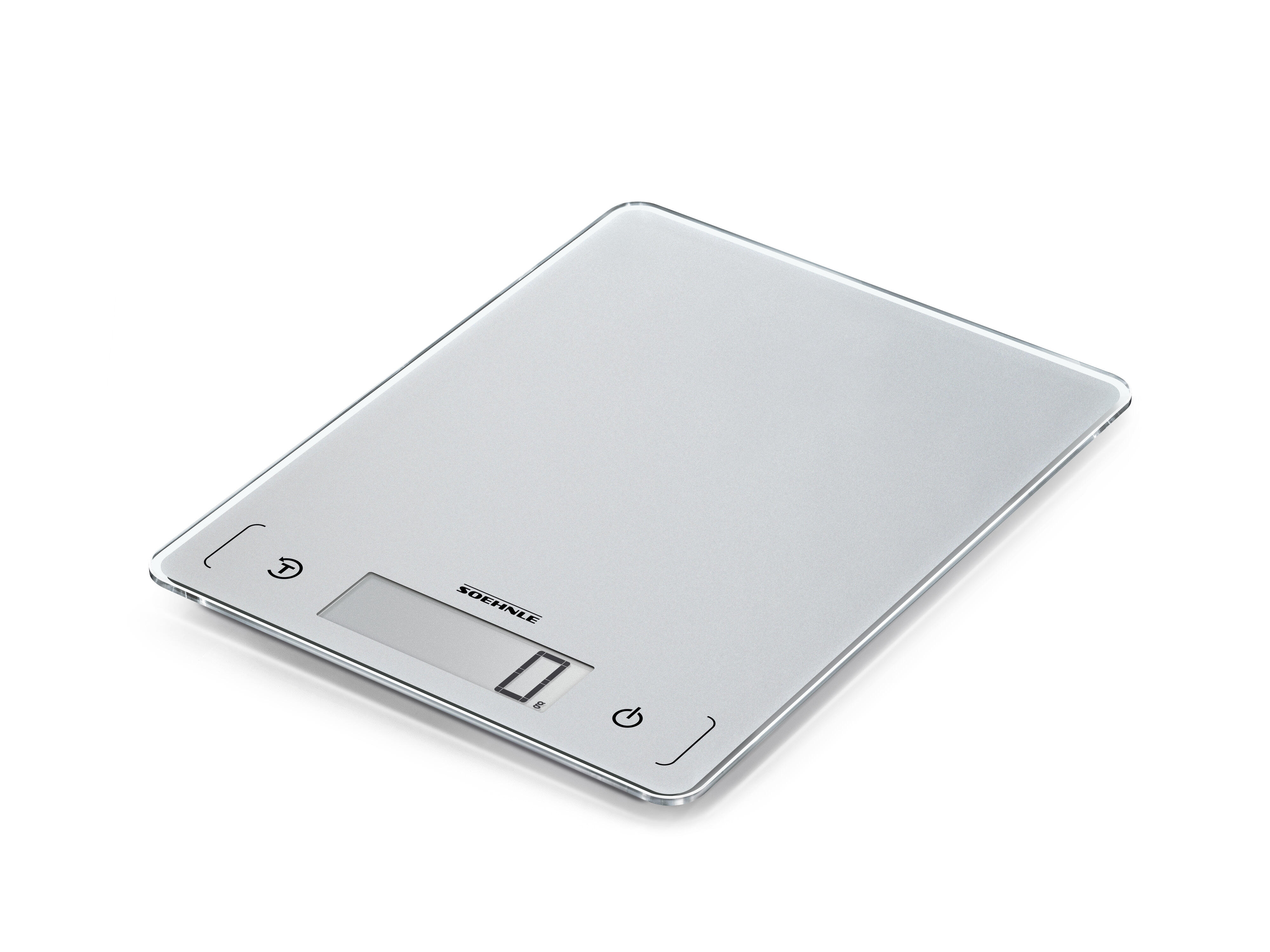 bascula de cocina digital page comfort 300 slim plata