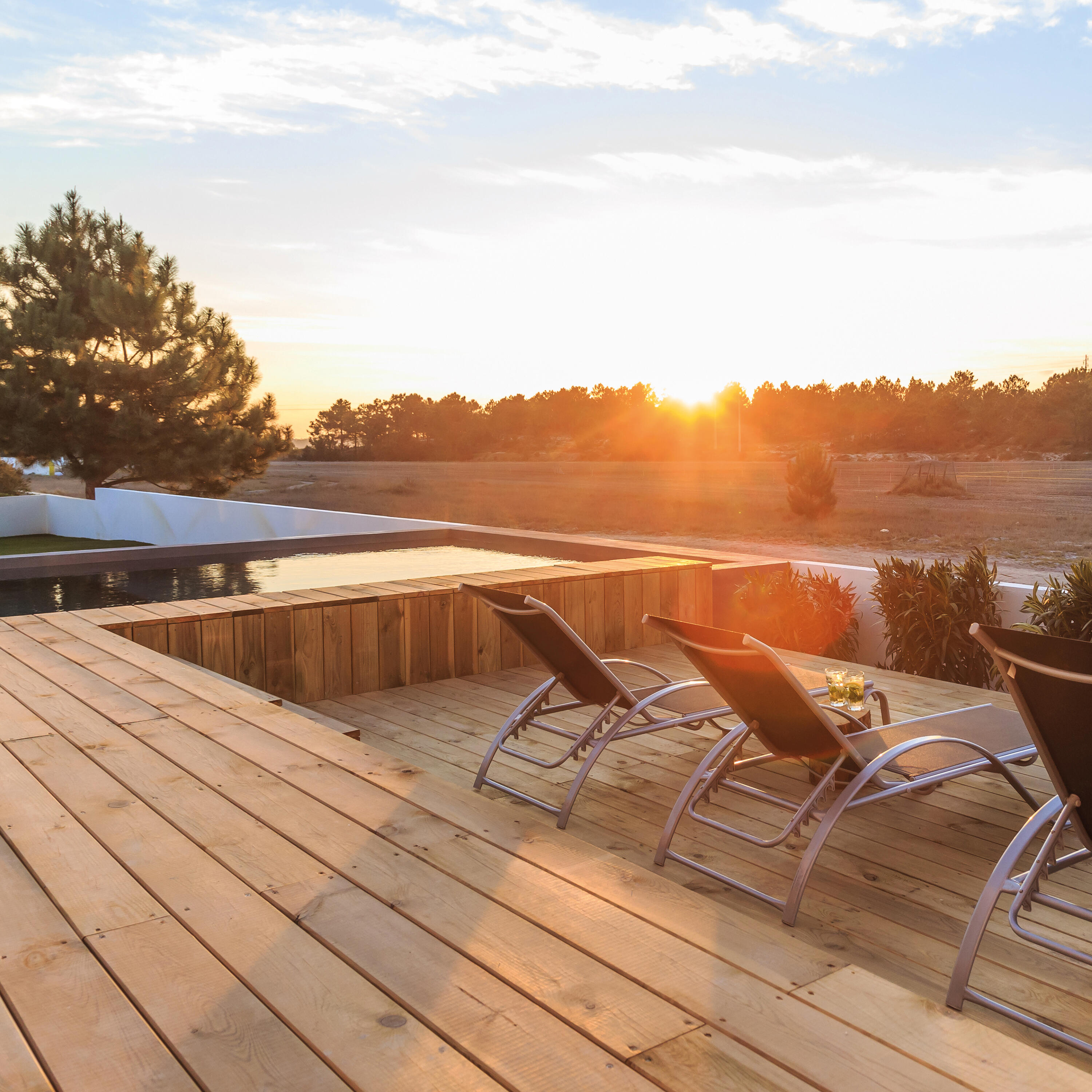 Lama madera de pino 12 x 240 cm y 21 mm marrón ISB clase de uso 4 - 3