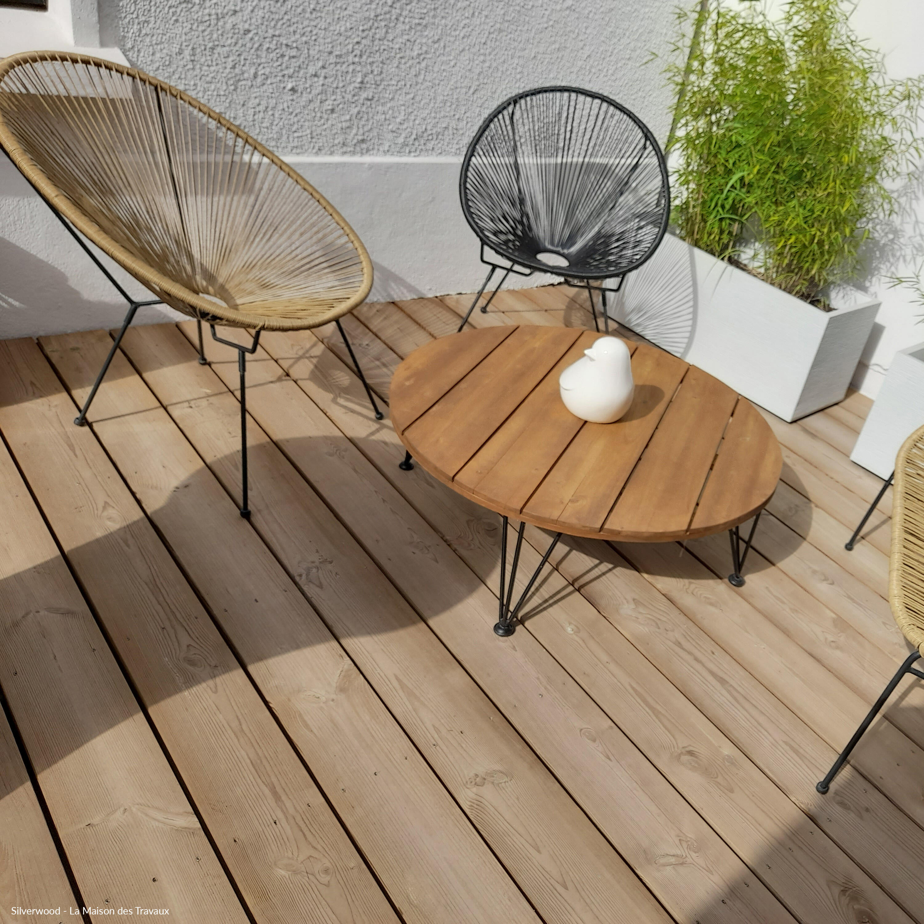 Lama madera de pino 14.5 x 240 cm y 27 mm verde ISB clase de uso 4 - 6