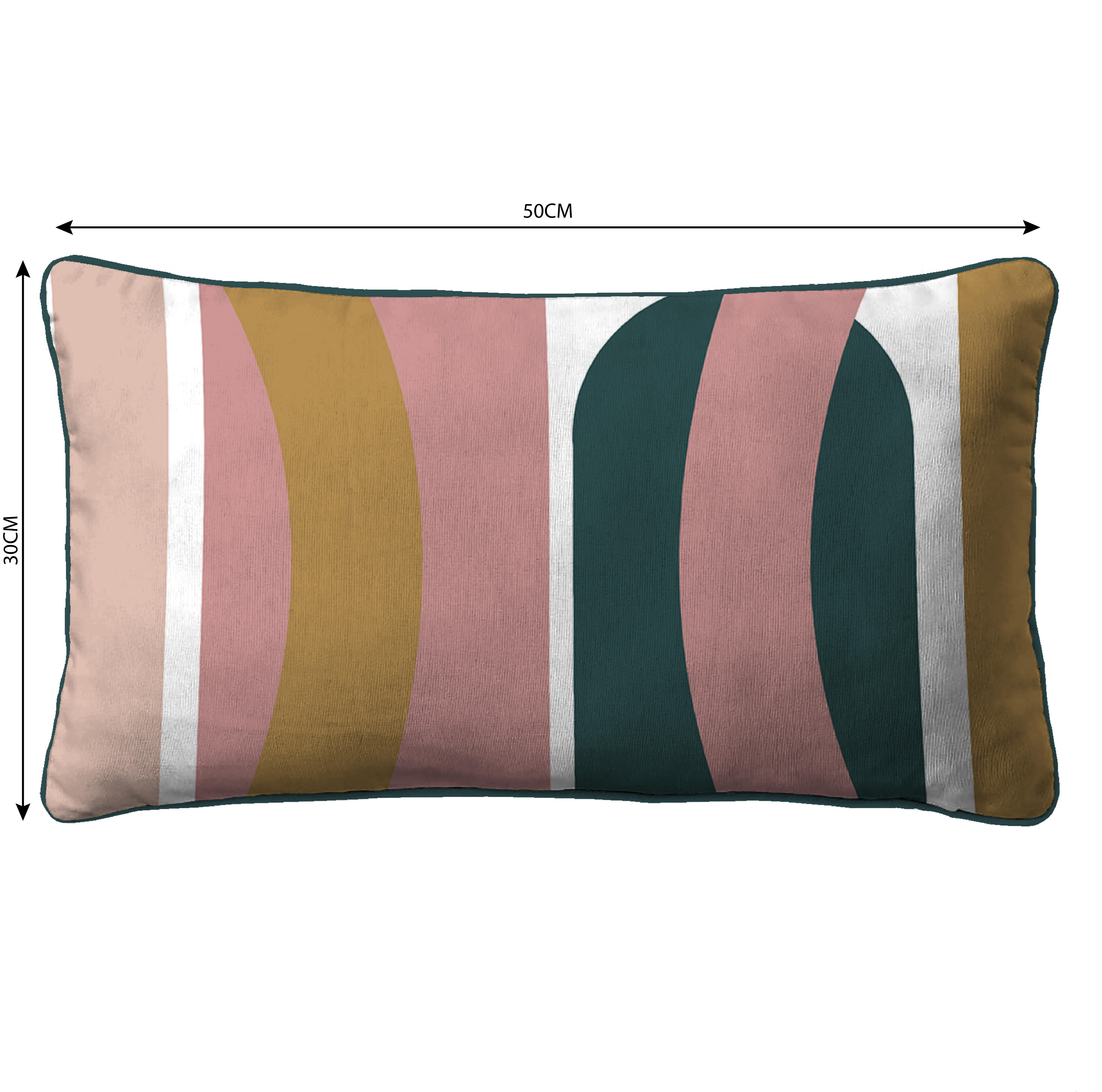 Almofada decorativa Ketty 30x50cm multicor - 8