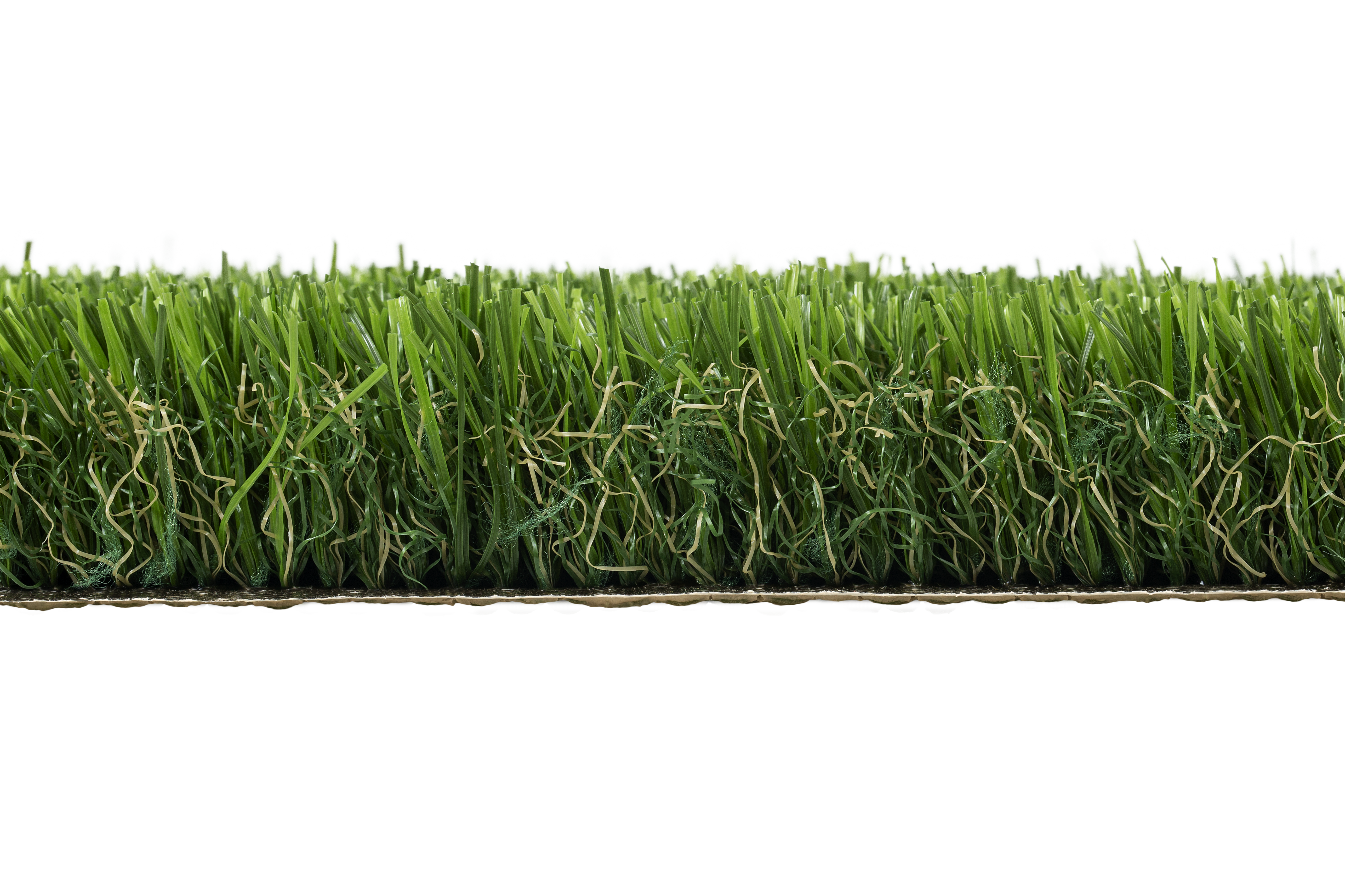 Rolo de relva artificial NATERIAL IBIZA 30MM 1X5M A MEDIDA 30% reciclado 28350 pontadas m2 e 8500 DTex - 30