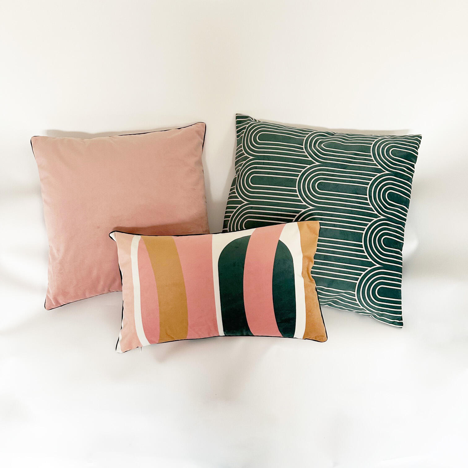 Almofada decorativa Ketty 30x50cm multicor - 4