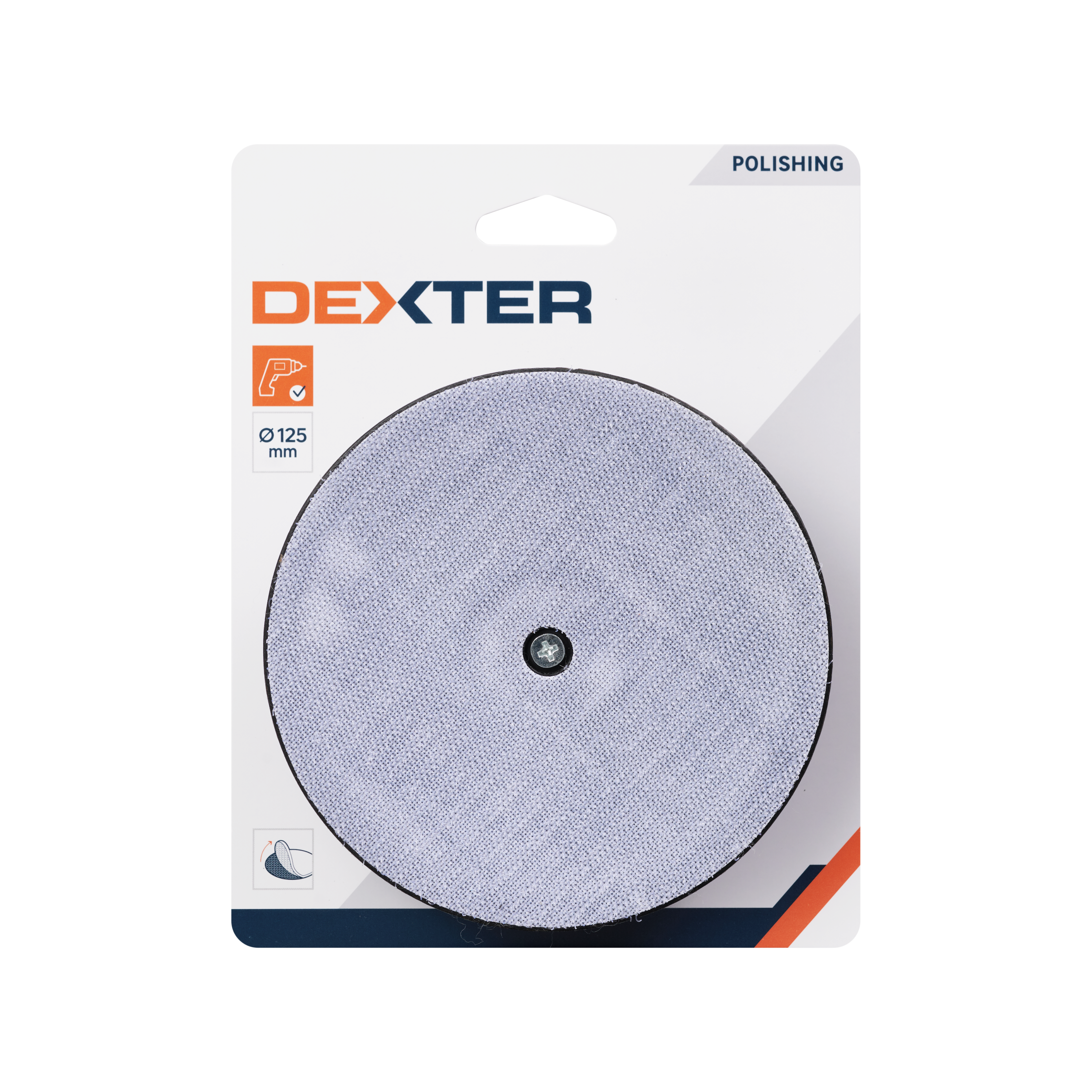 Prato suporte para almofas de polimento com berbequim Easyfix 125 mm Dexter - 6