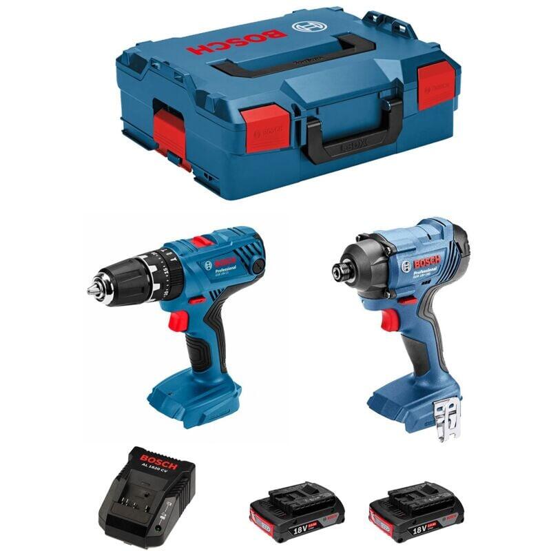Se taladro perc batería bosch prof gsb 18v-21+atornillador gdr 18v-160