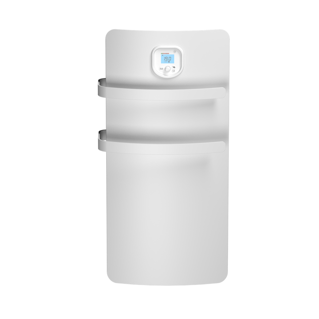 Sèche-serviettes électrique soufflant NOIROT, 500+700W Anuri blanc