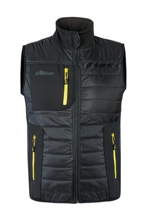 Burngogo Gilet Riscaldato Unisex Con 3 Livelli Di Temperatura E 6 Zone Calde - Giubbotto Termico Per Uomo E Donna, Batteria Non Inclusa