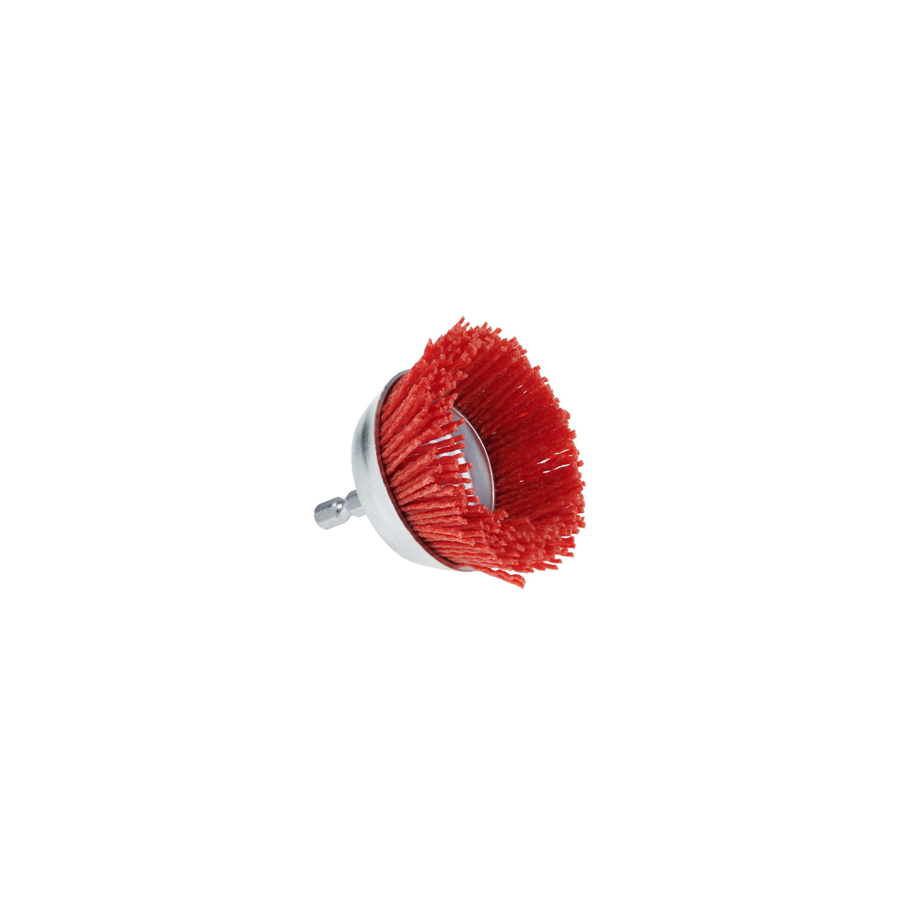 Escova copo com fios nylon vermelho para berbequim 65 mm Dexter - 2