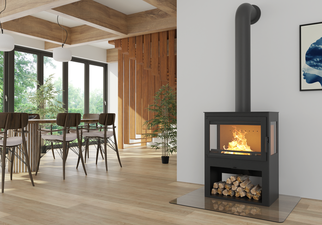 SALAMANDRA A LENHA NORDFLAM MARSALA 9,5KW