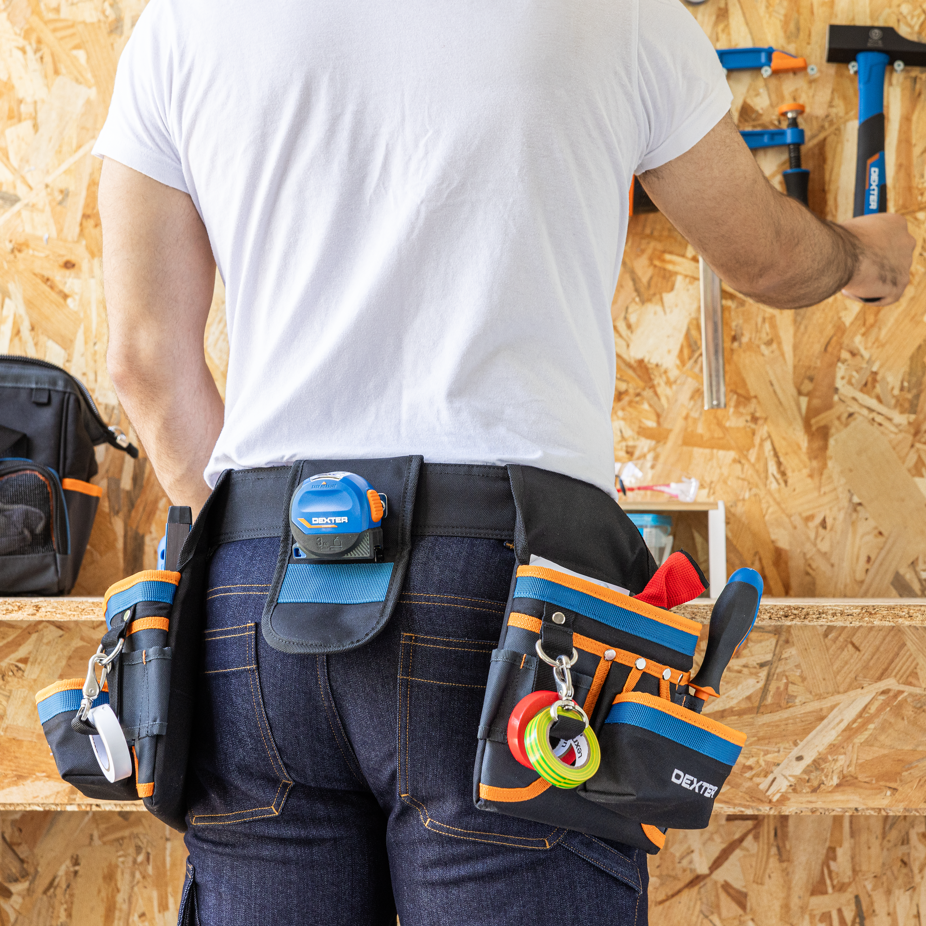 Portaherramientas DEXTER 20 bolsillos Leroy Merlin - Main Image