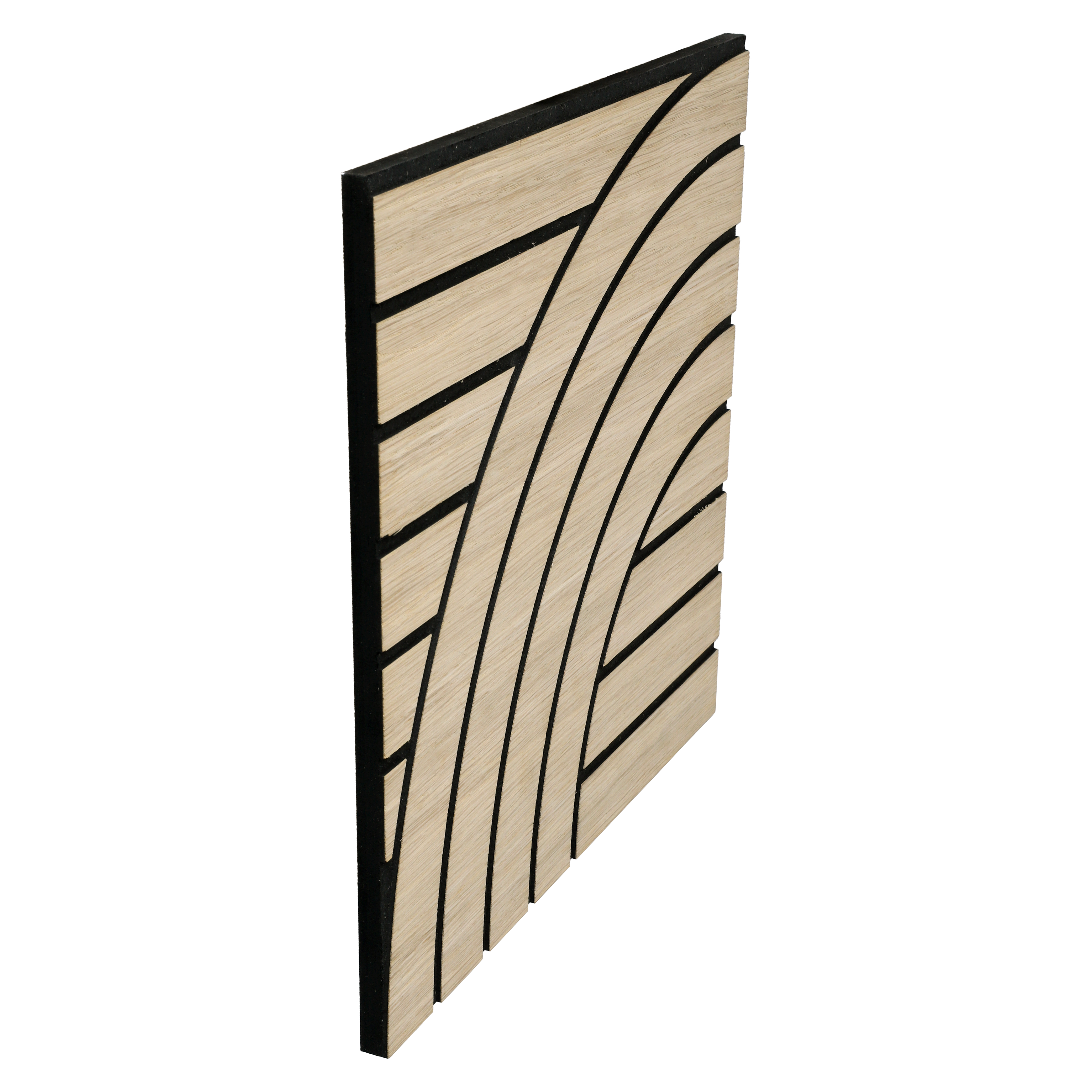 Panel ścienny MDF frezowany Arch prawy 30x30 cm - 4