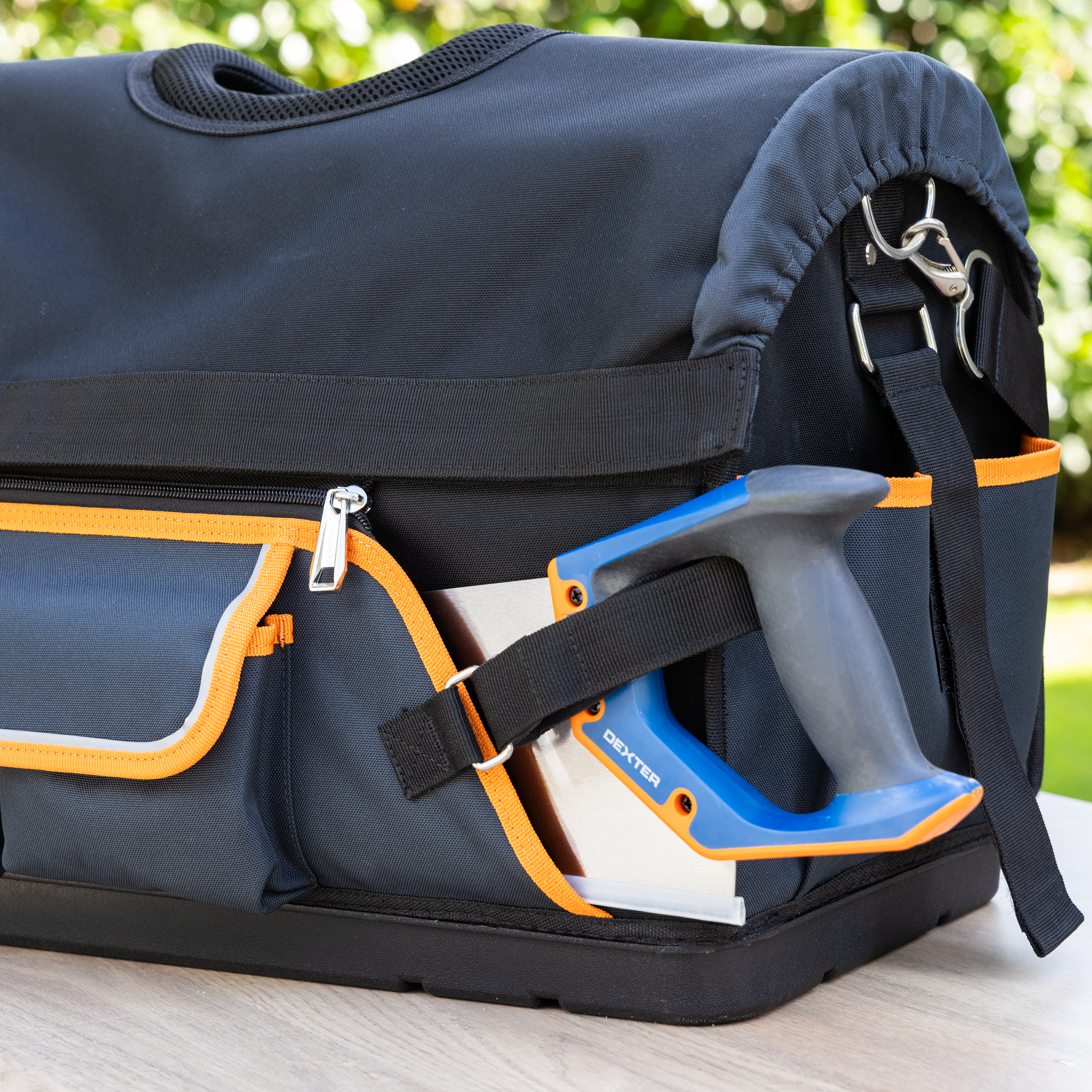 Saco para ferramentas com parte superior removível 48 litros poliéster 52x36x26 cm Dexter Pro - 12