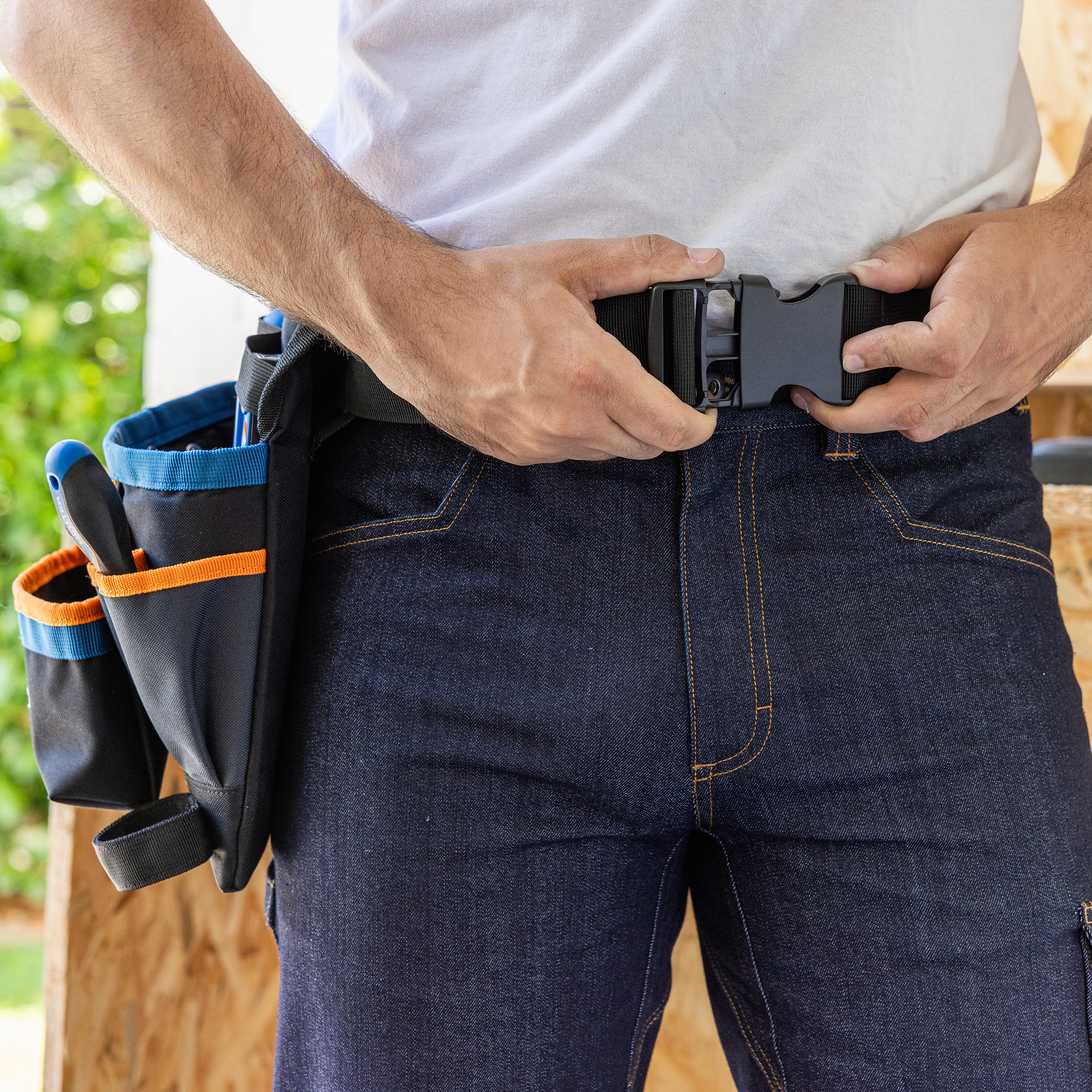 Ceinture porte-outils polyester 7 poches DEXTER - 3