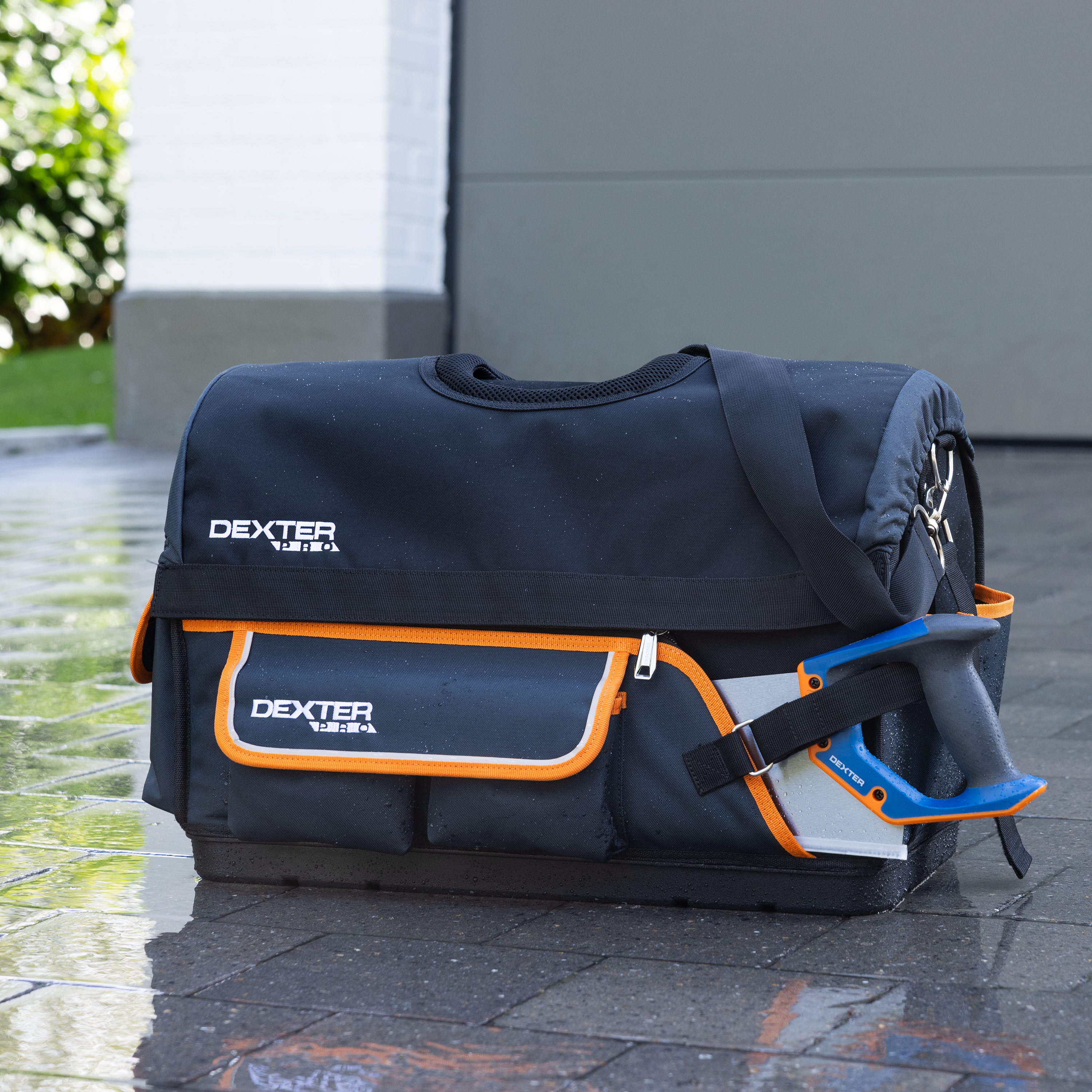 Saco para ferramentas com parte superior removível 48 litros poliéster 52x36x26 cm Dexter Pro - 10