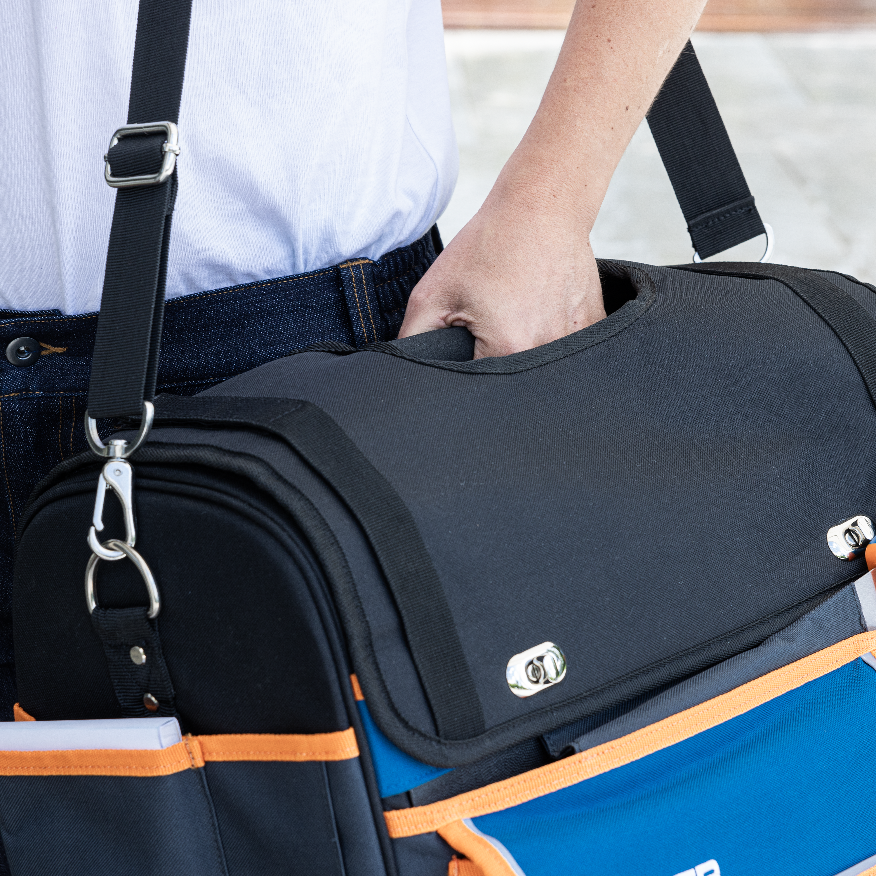 Sac à outils fond rigide, 30l DEXTER - 9